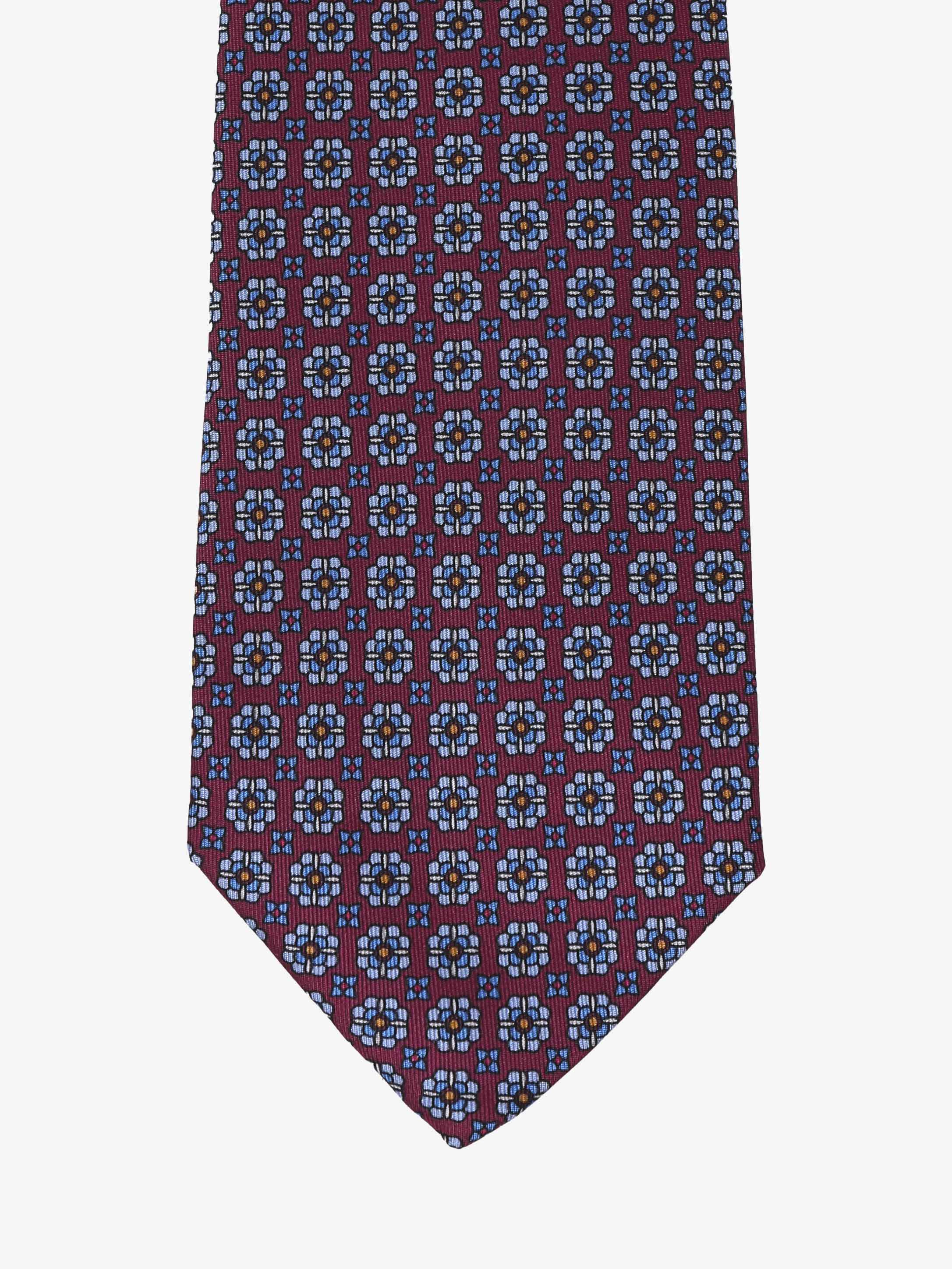 Cravatta con fantasia - Rossa