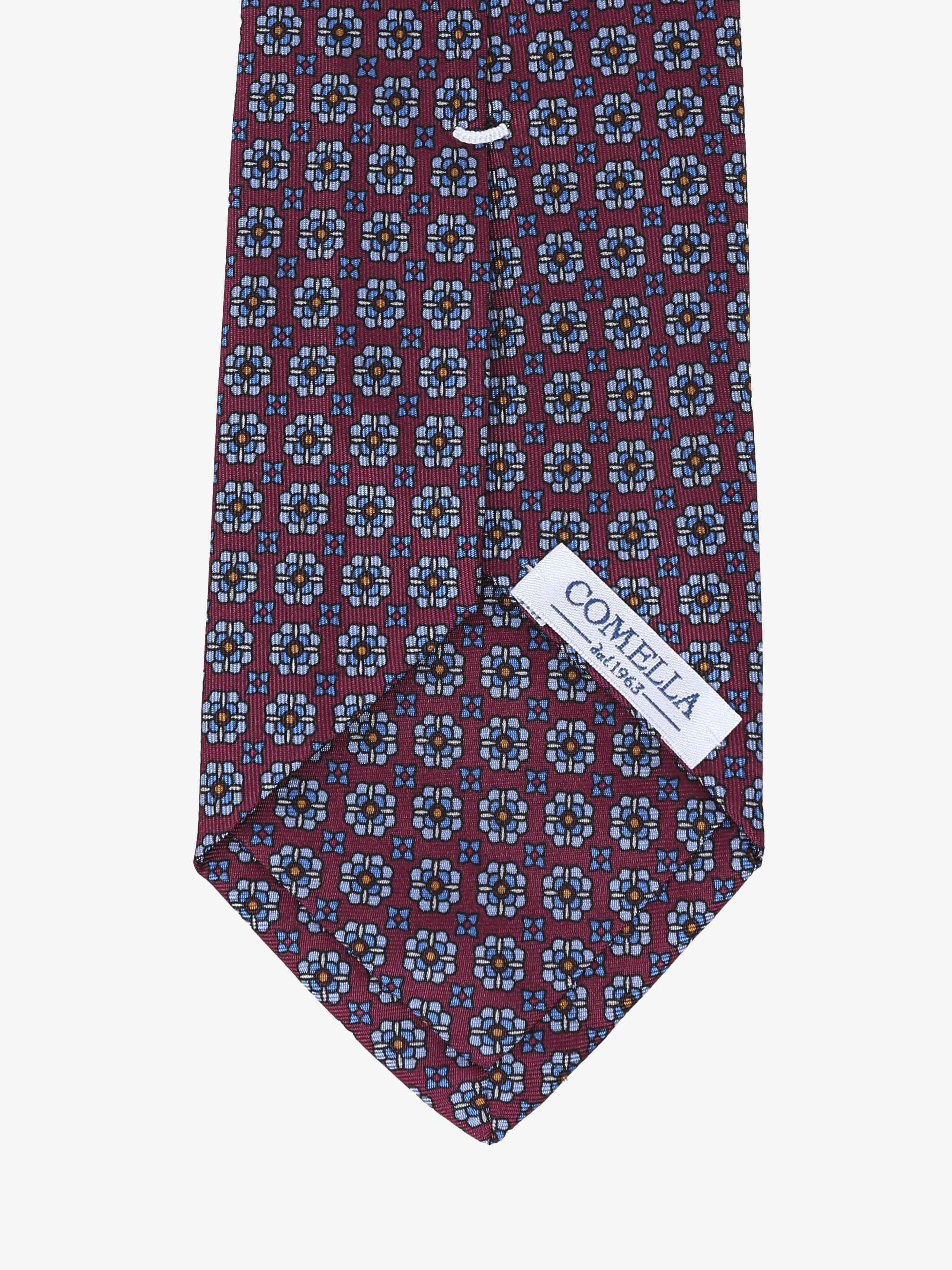 Cravatta con fantasia - Rossa