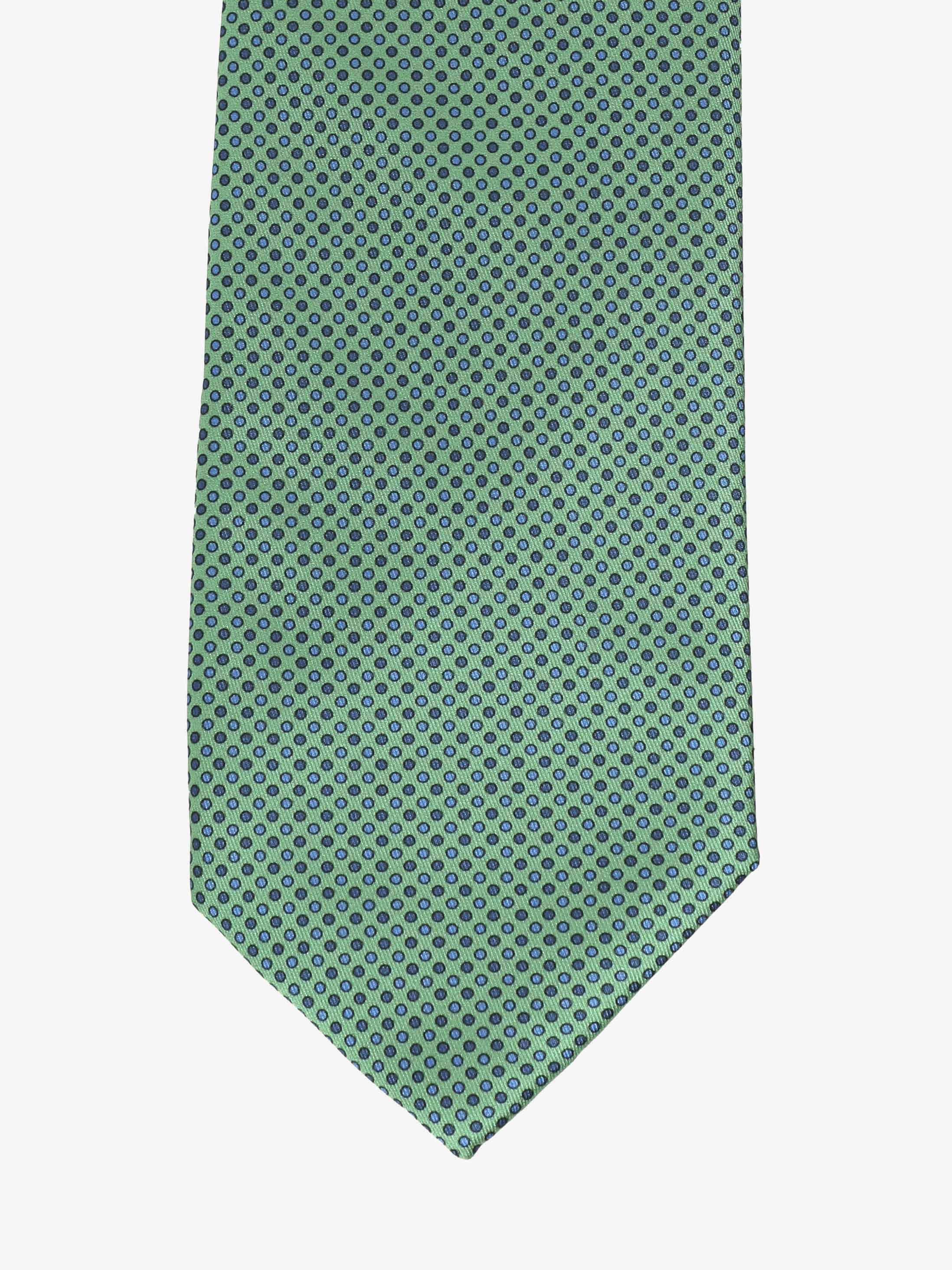 Cravatta con fantasia - Verde