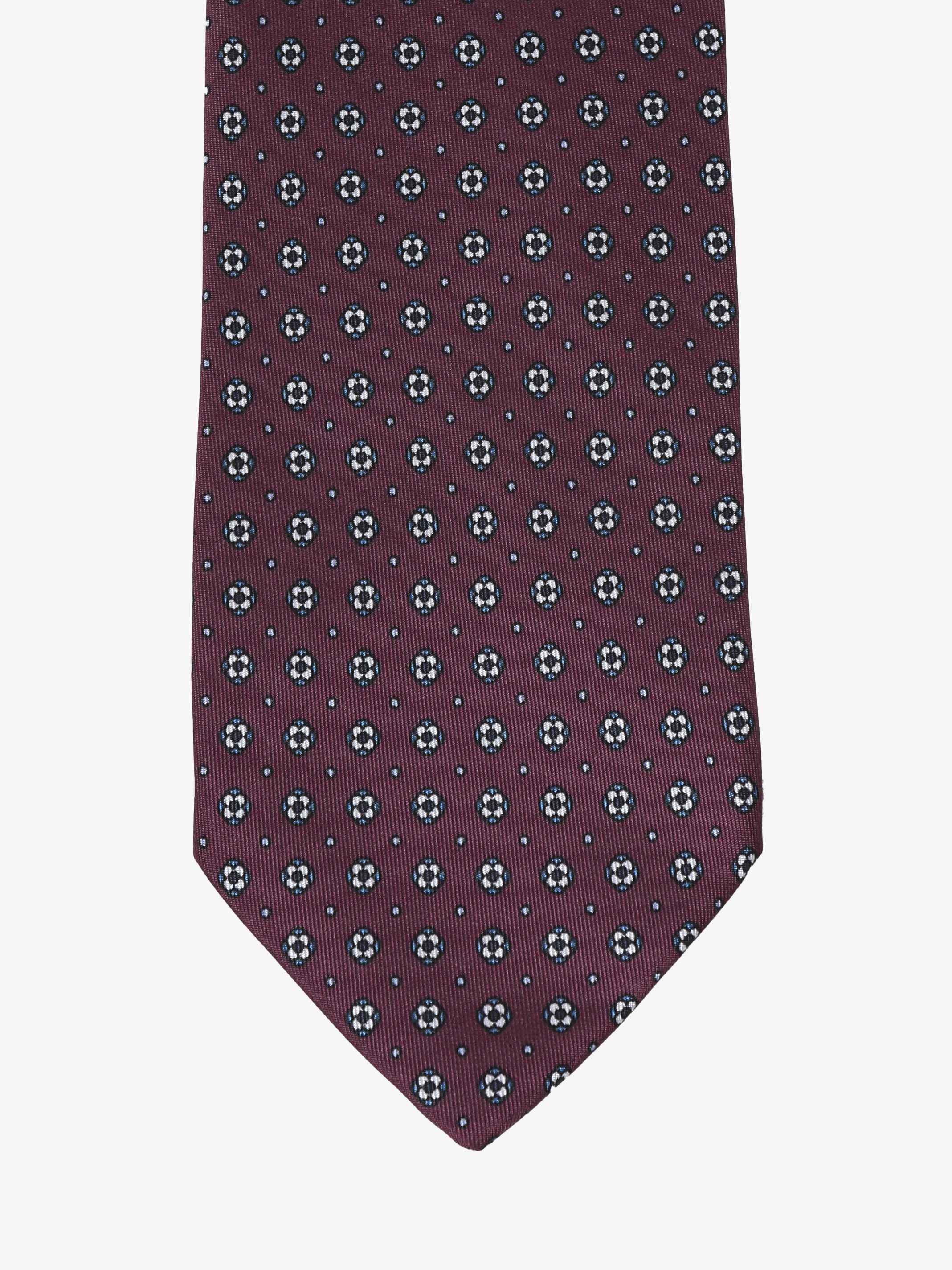 Cravatta con fantasia - Rossa