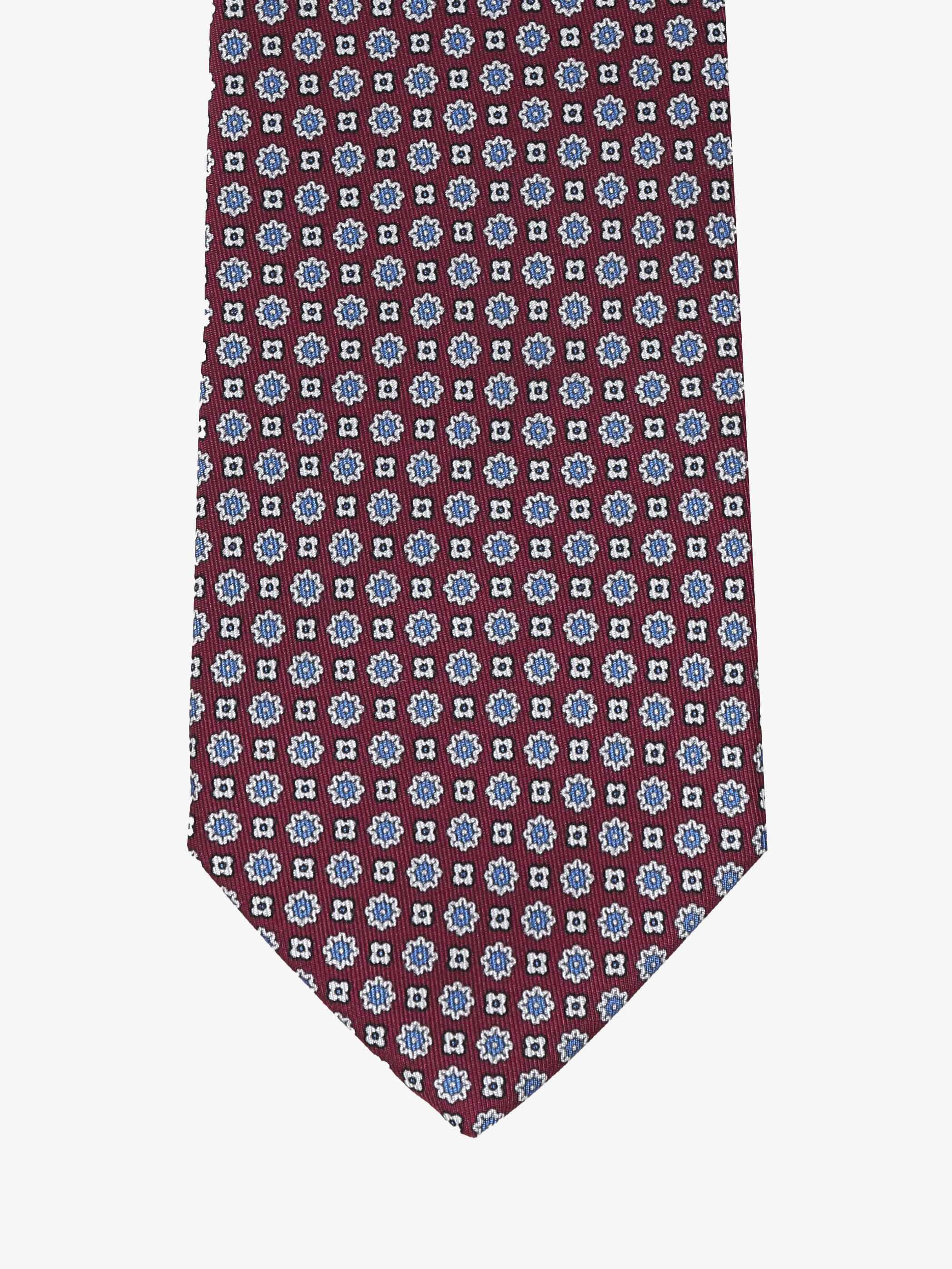 Cravatta con fantasia - Rossa