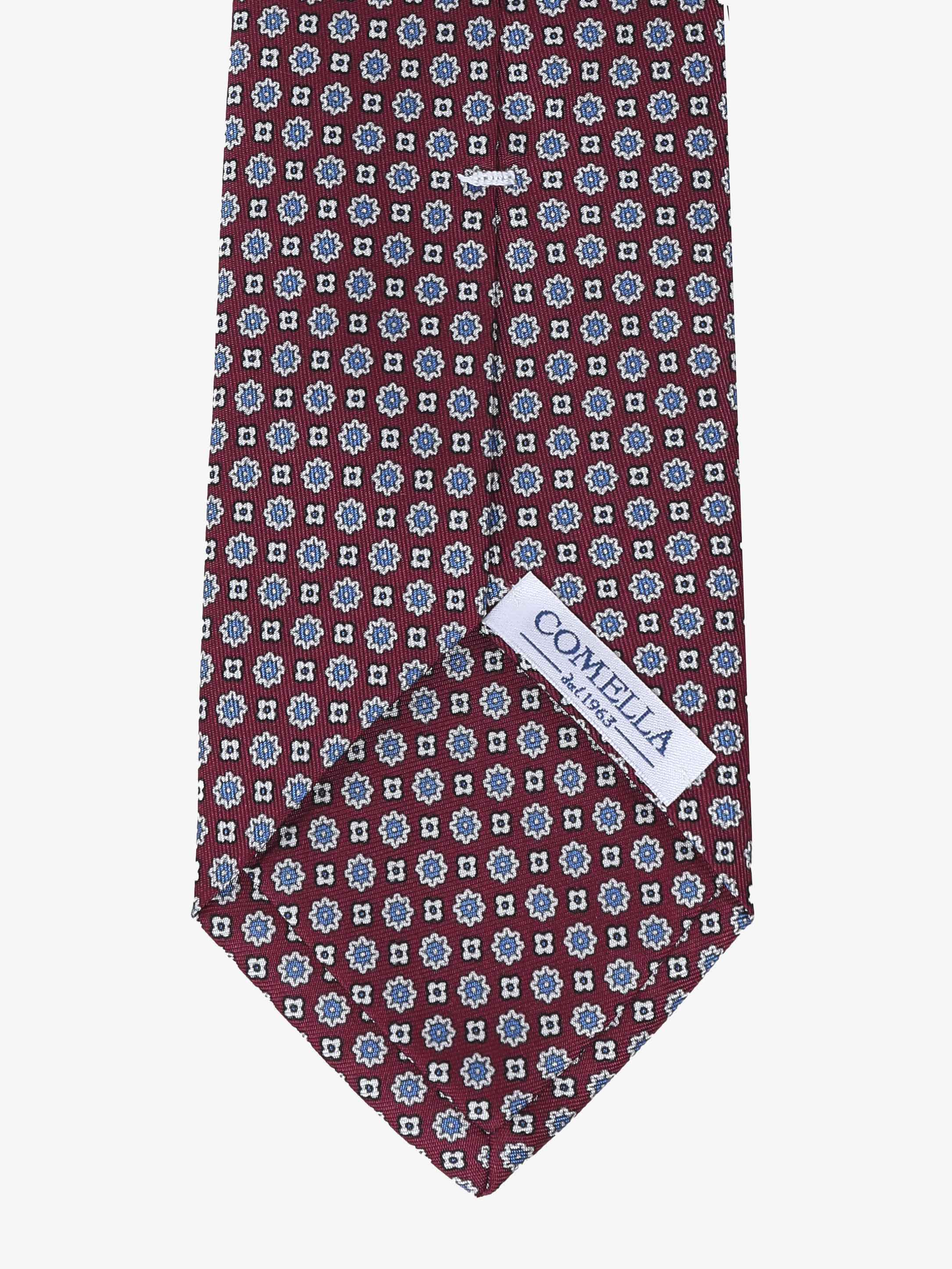 Cravatta con fantasia - Rossa