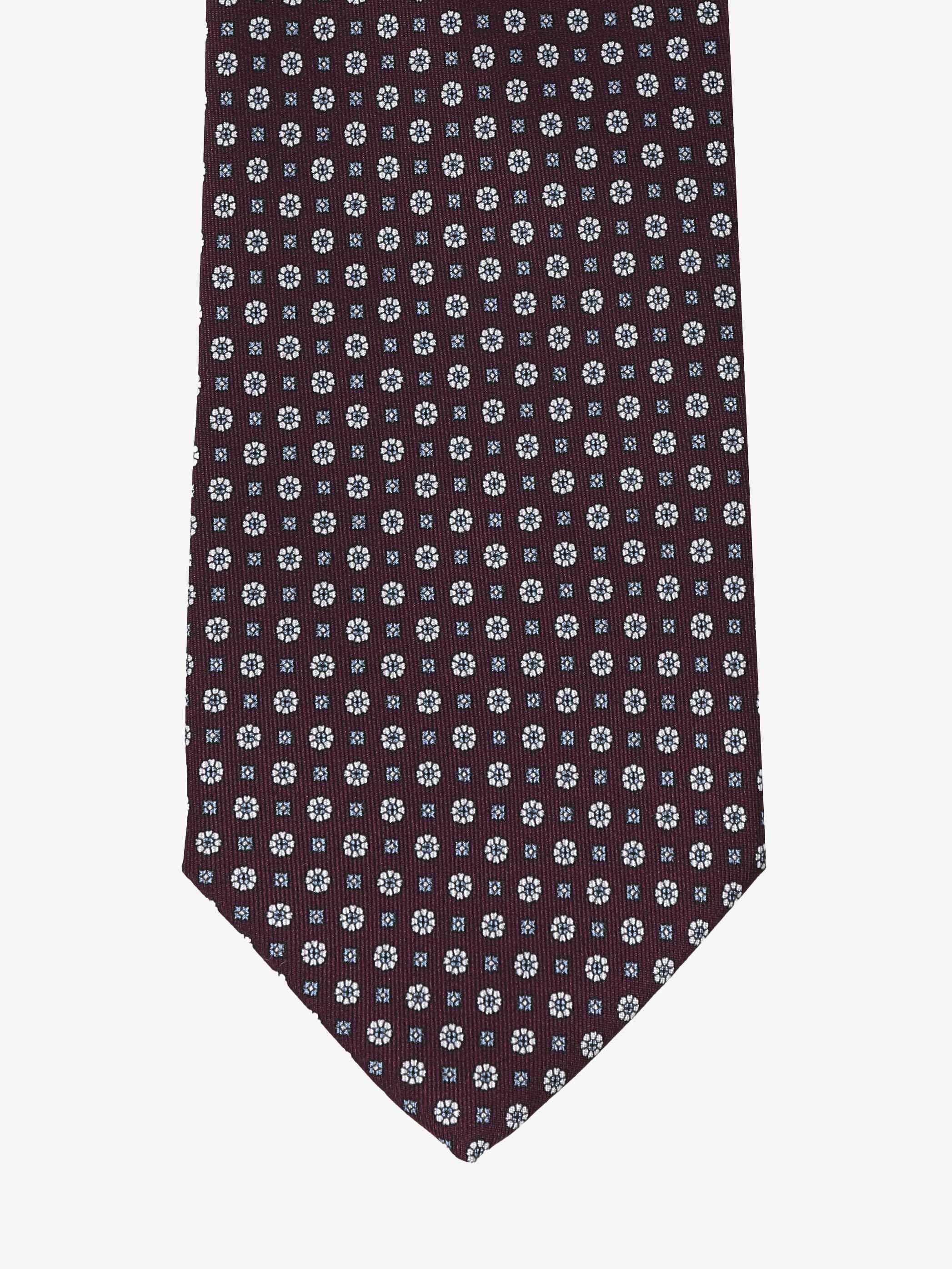 Cravatta con fantasia - Rossa