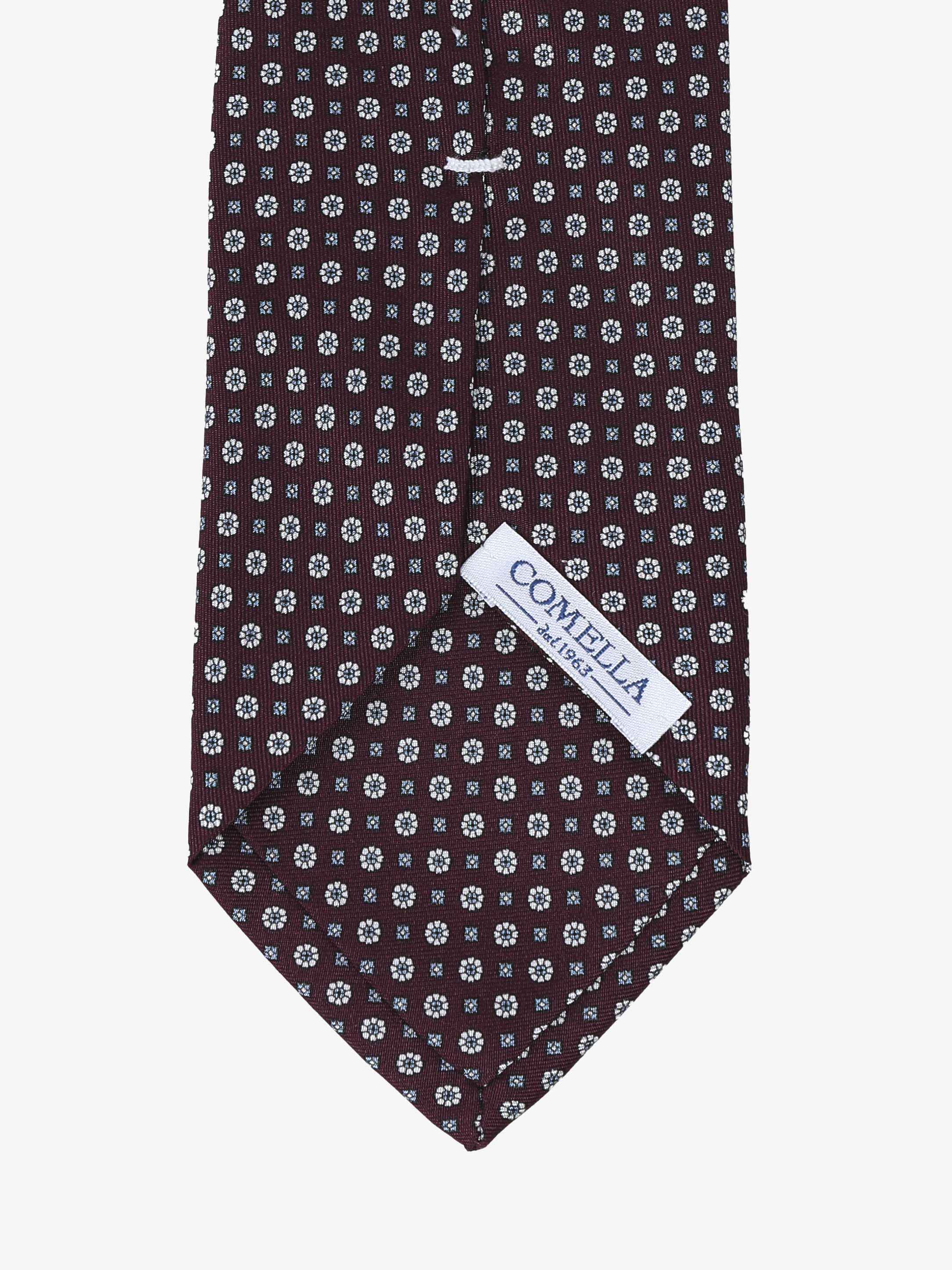 Cravatta con fantasia - Rossa