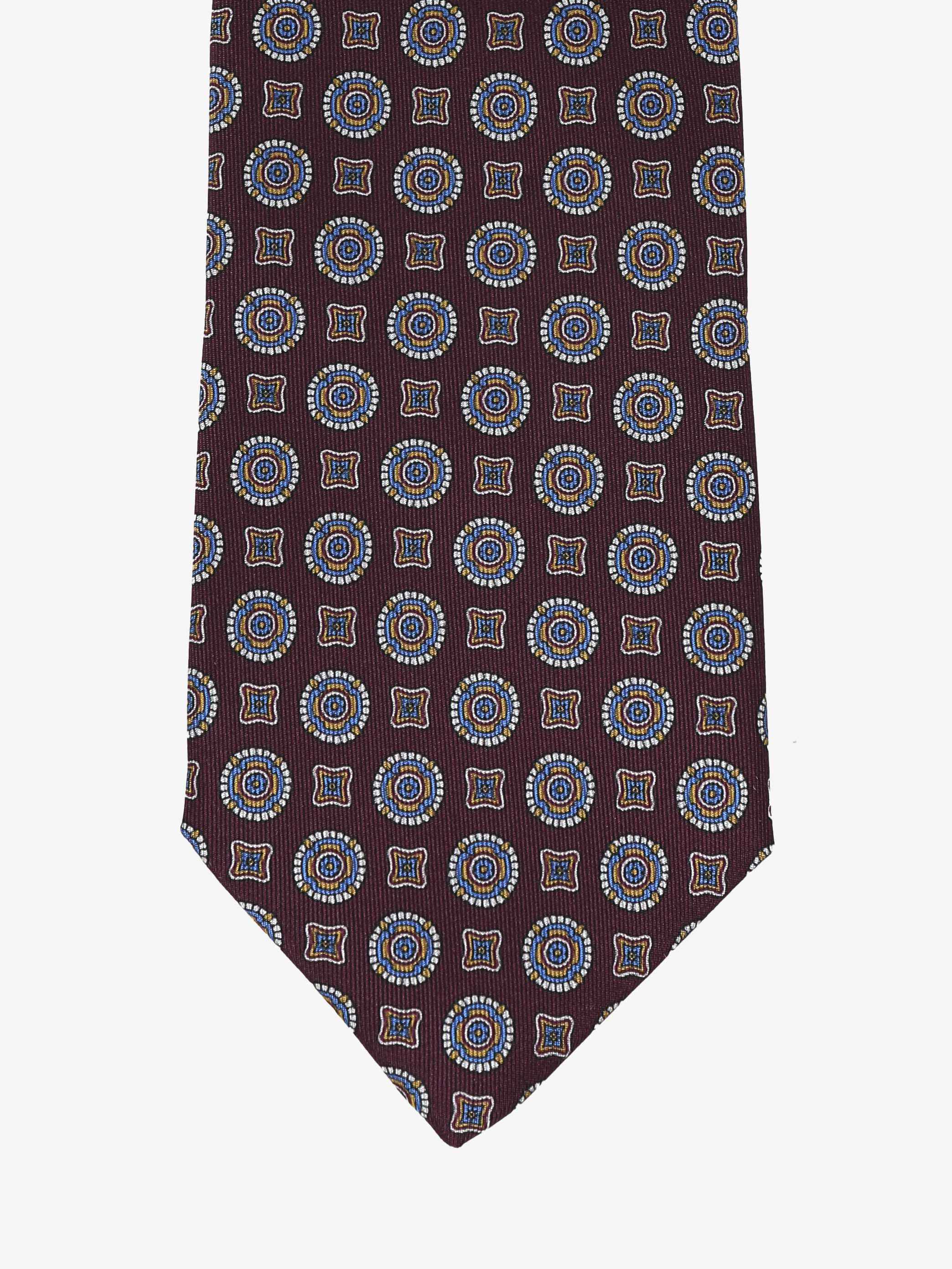 Cravatta con fantasia - Rossa - Comella Sartoria