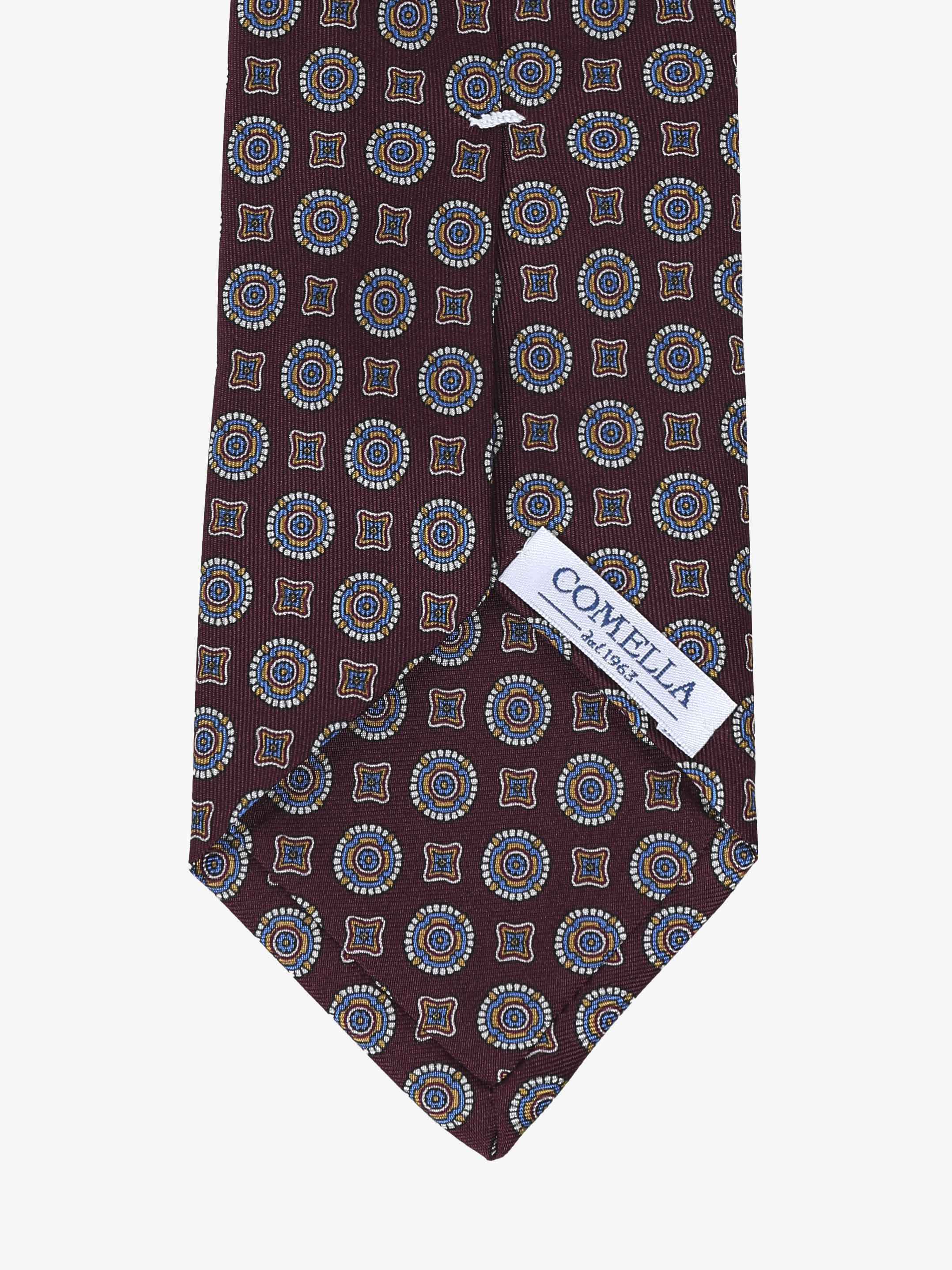 Cravatta con fantasia - Rossa - Comella Sartoria