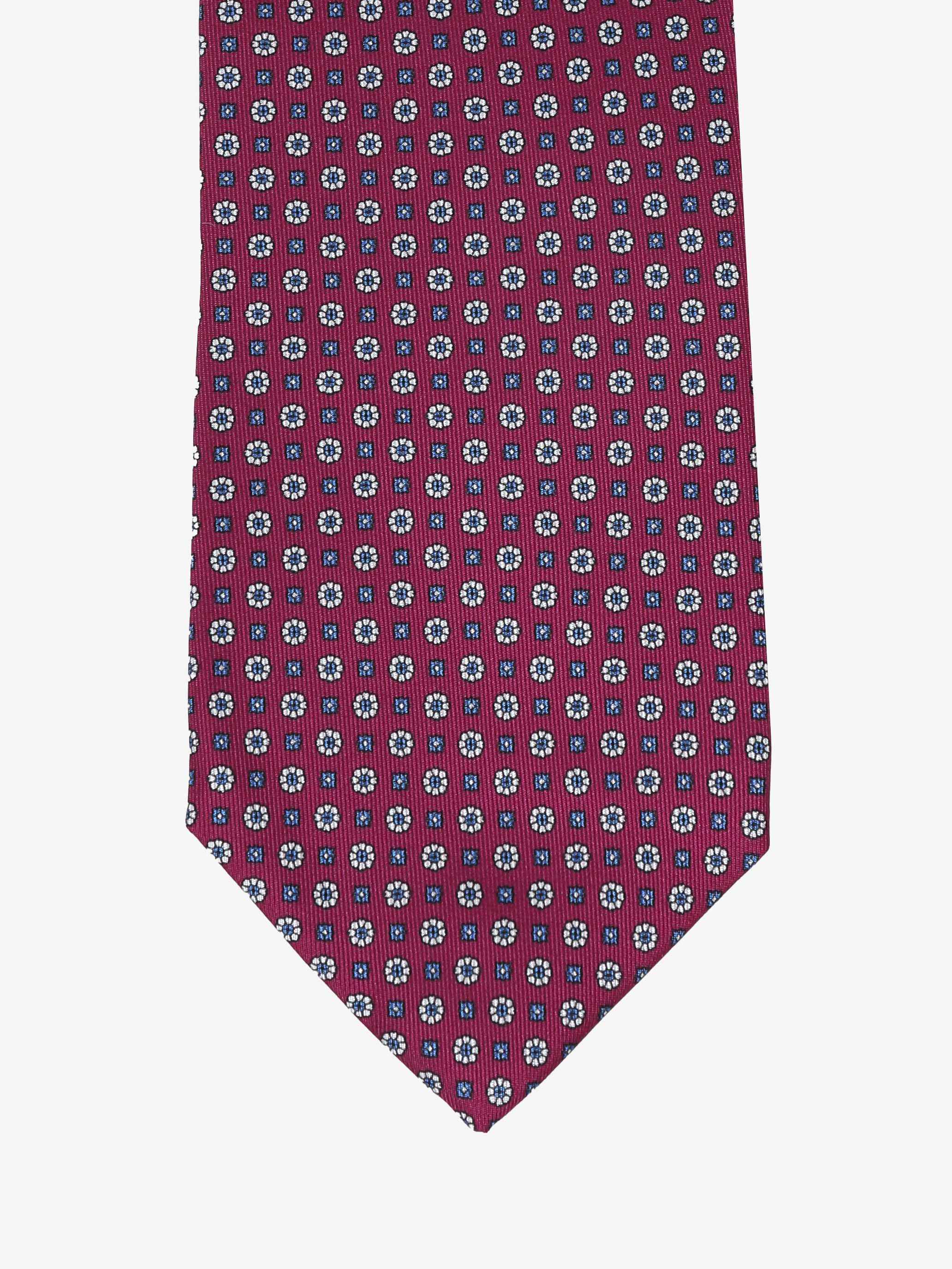 Cravatta con fantasia - Rossa