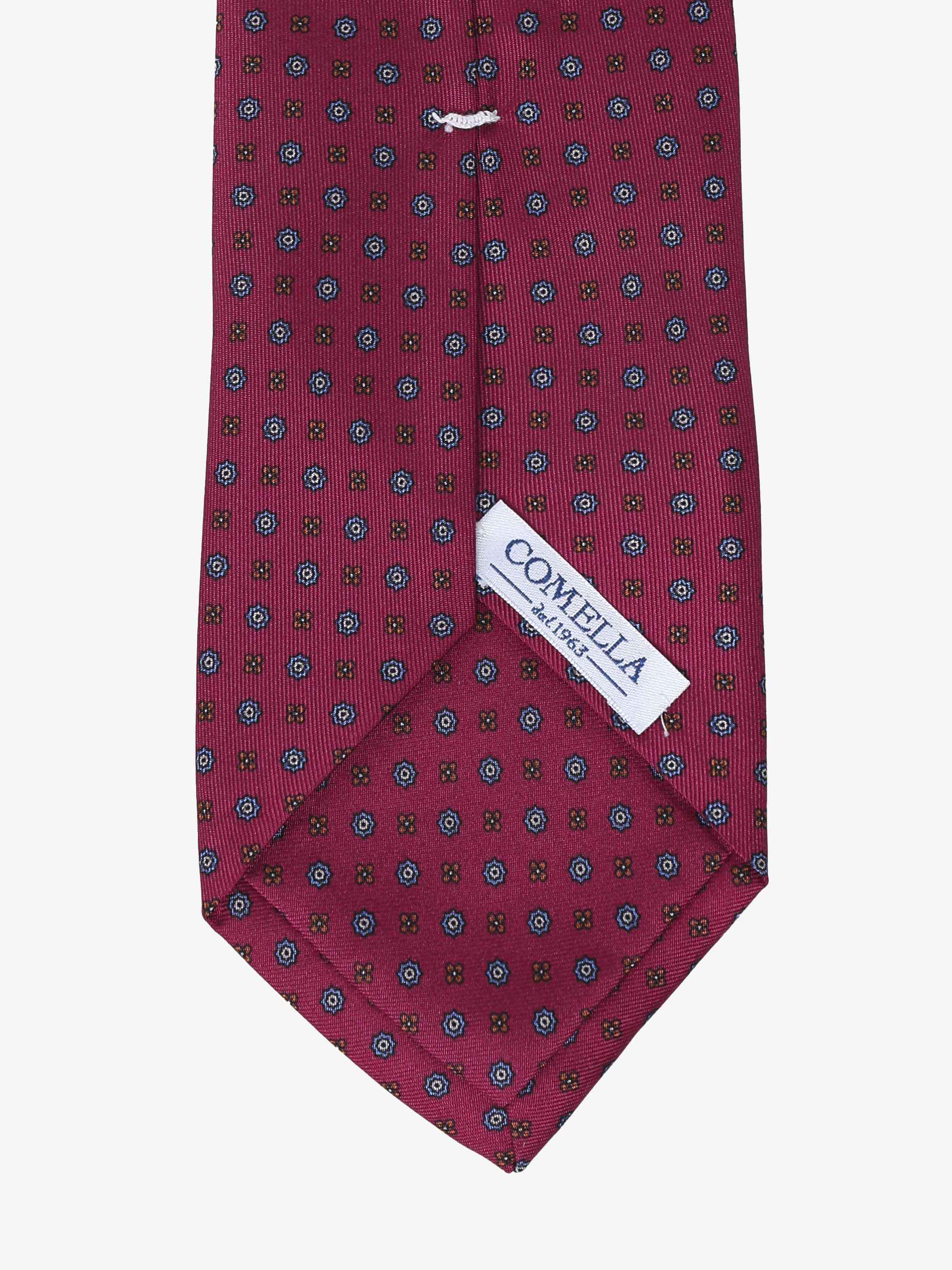 Cravatta con fantasia - Rossa