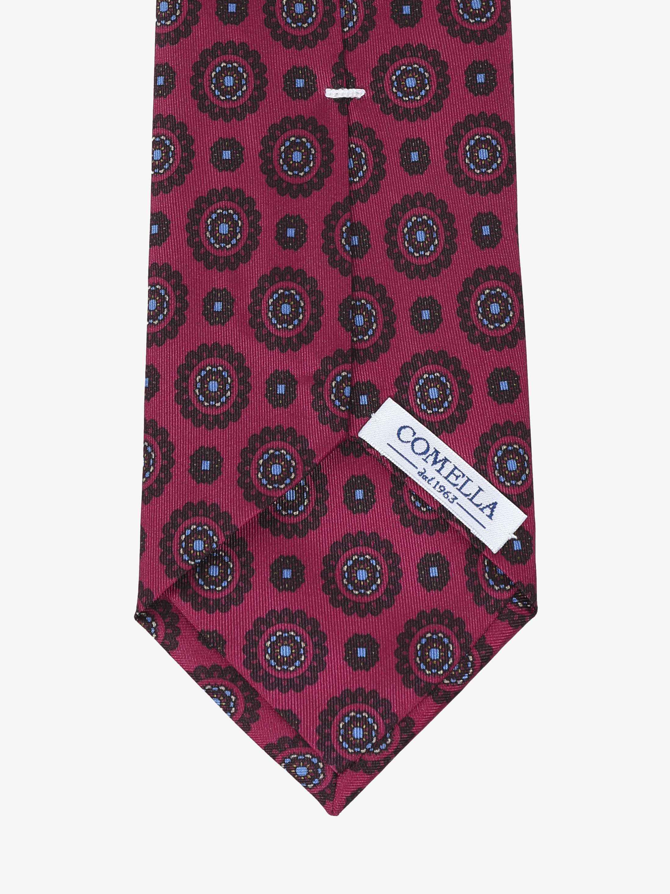 Cravatta con fantasia - Rossa
