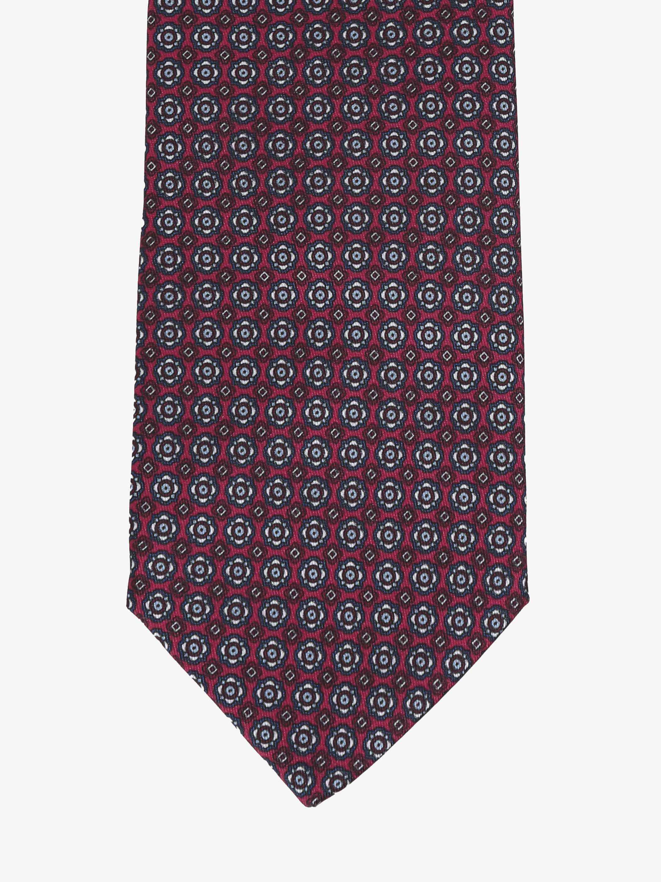 Cravatta con fantasia - Rossa