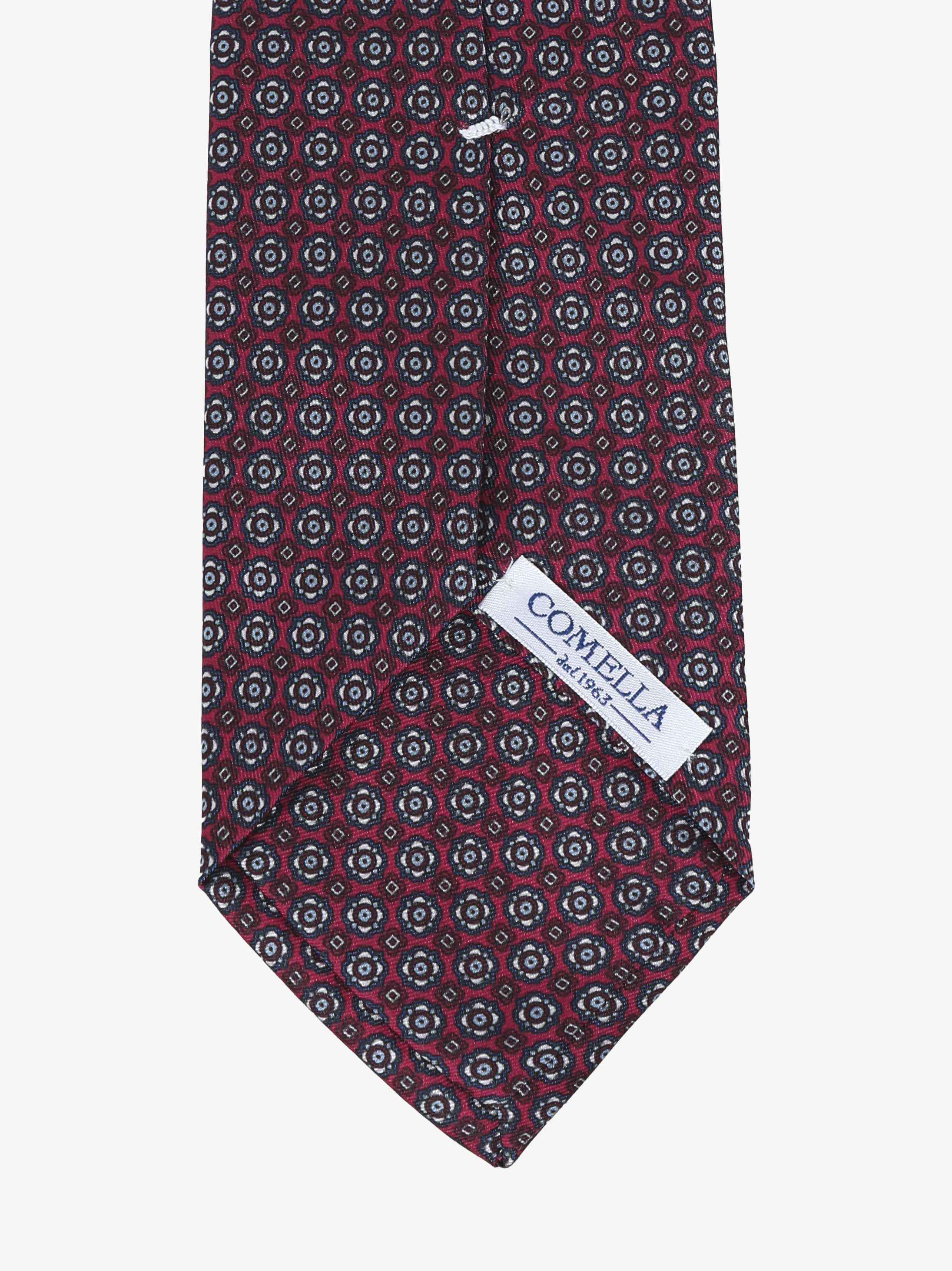 Cravatta con fantasia - Rossa