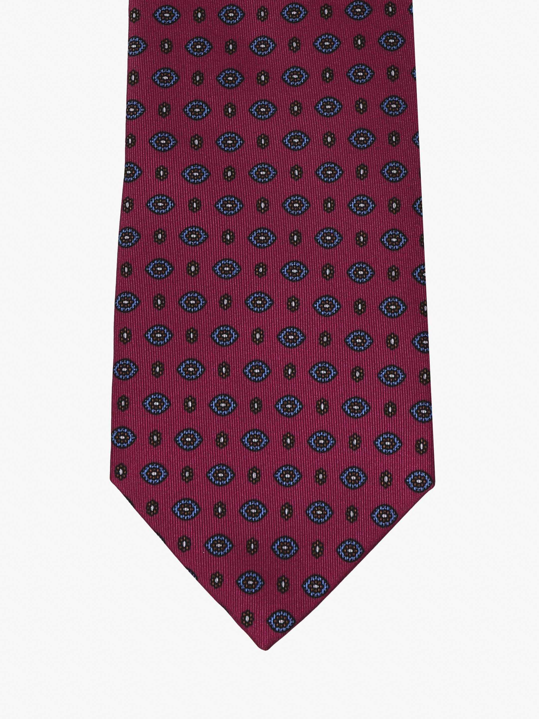 Cravatta con fantasia - Rossa