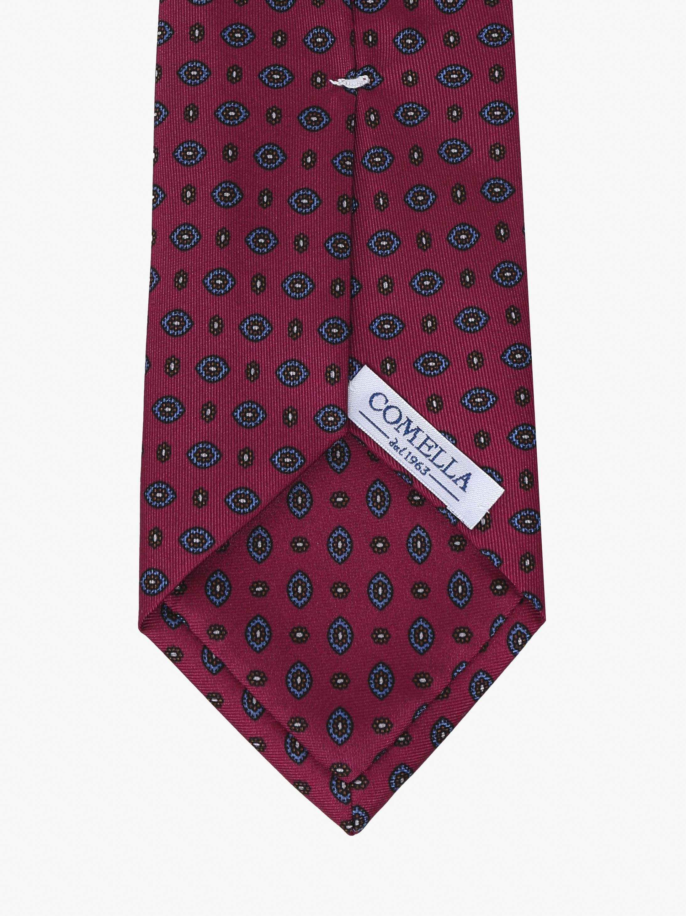 Cravatta con fantasia - Rossa