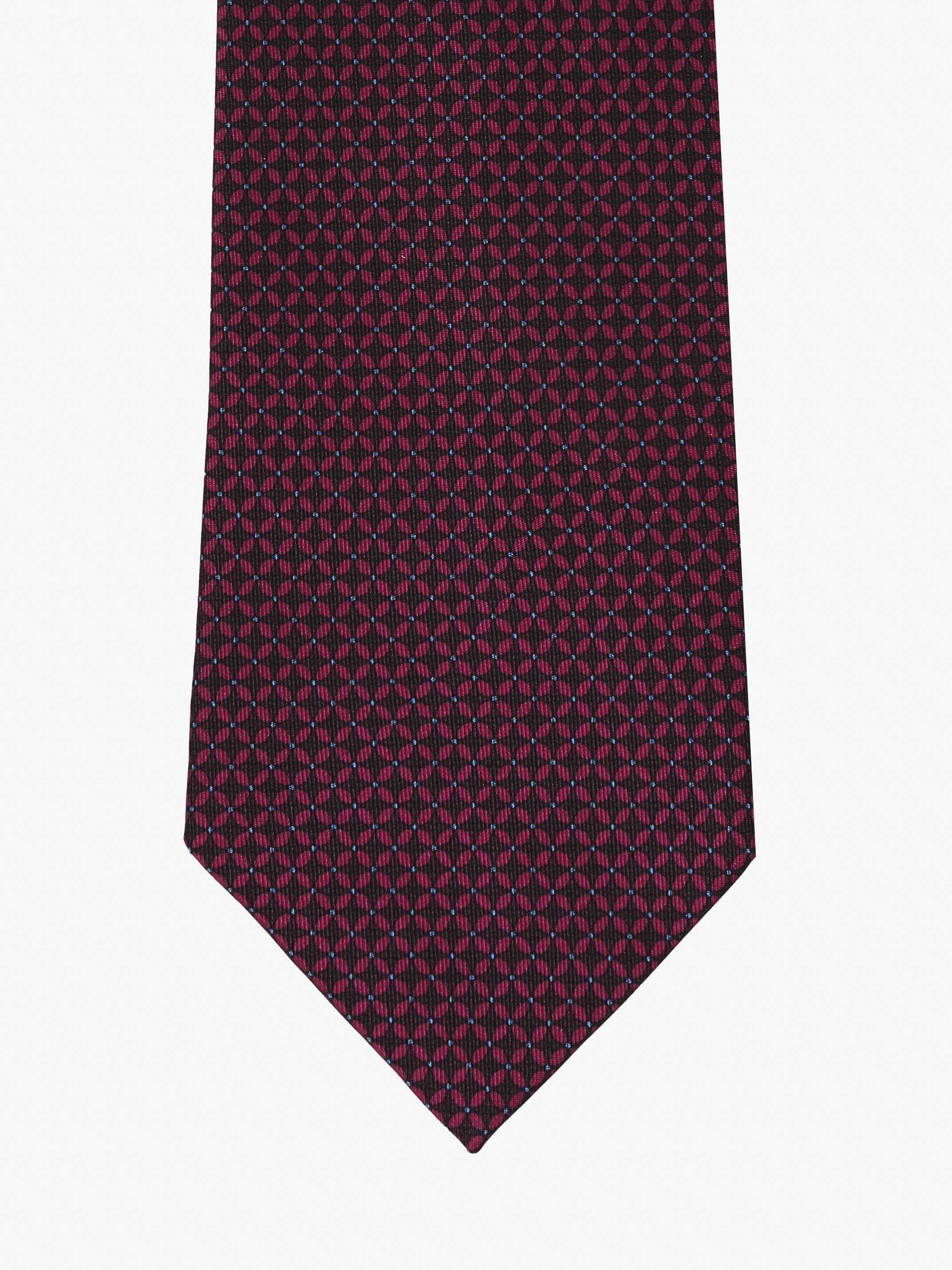 Cravatta con fantasia - Rossa