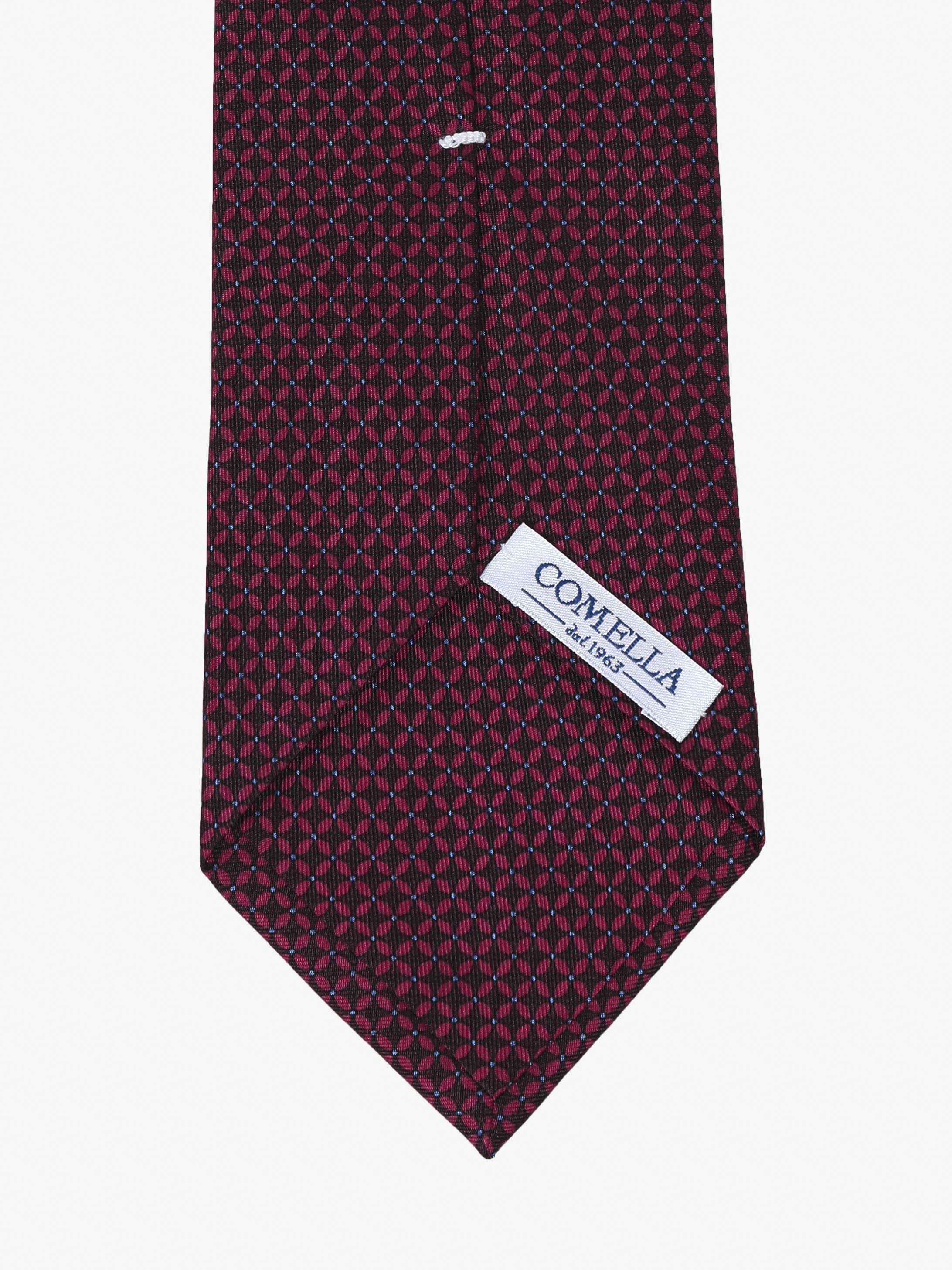 Cravatta con fantasia - Rossa
