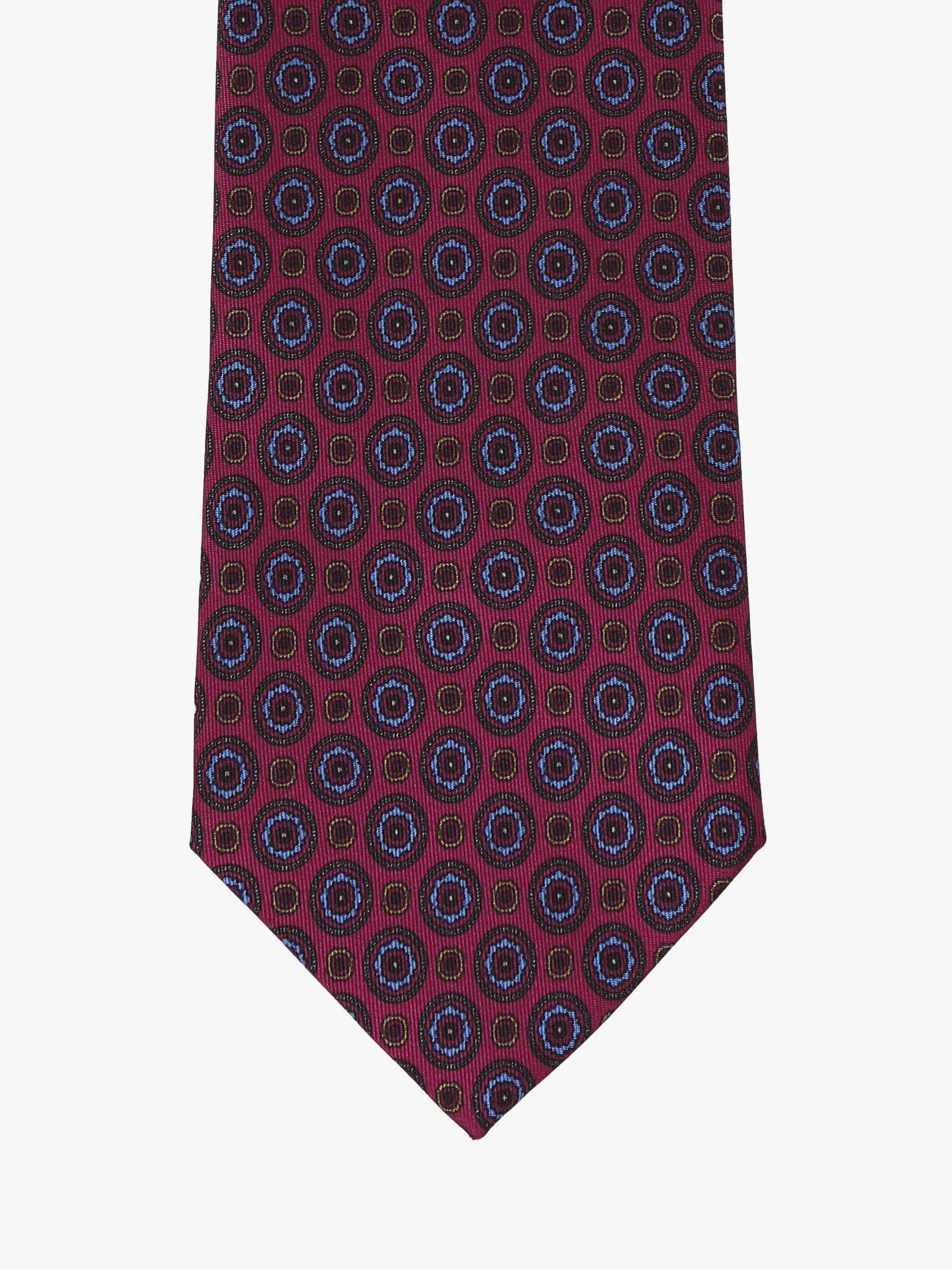 Cravatta con fantasia - Rossa