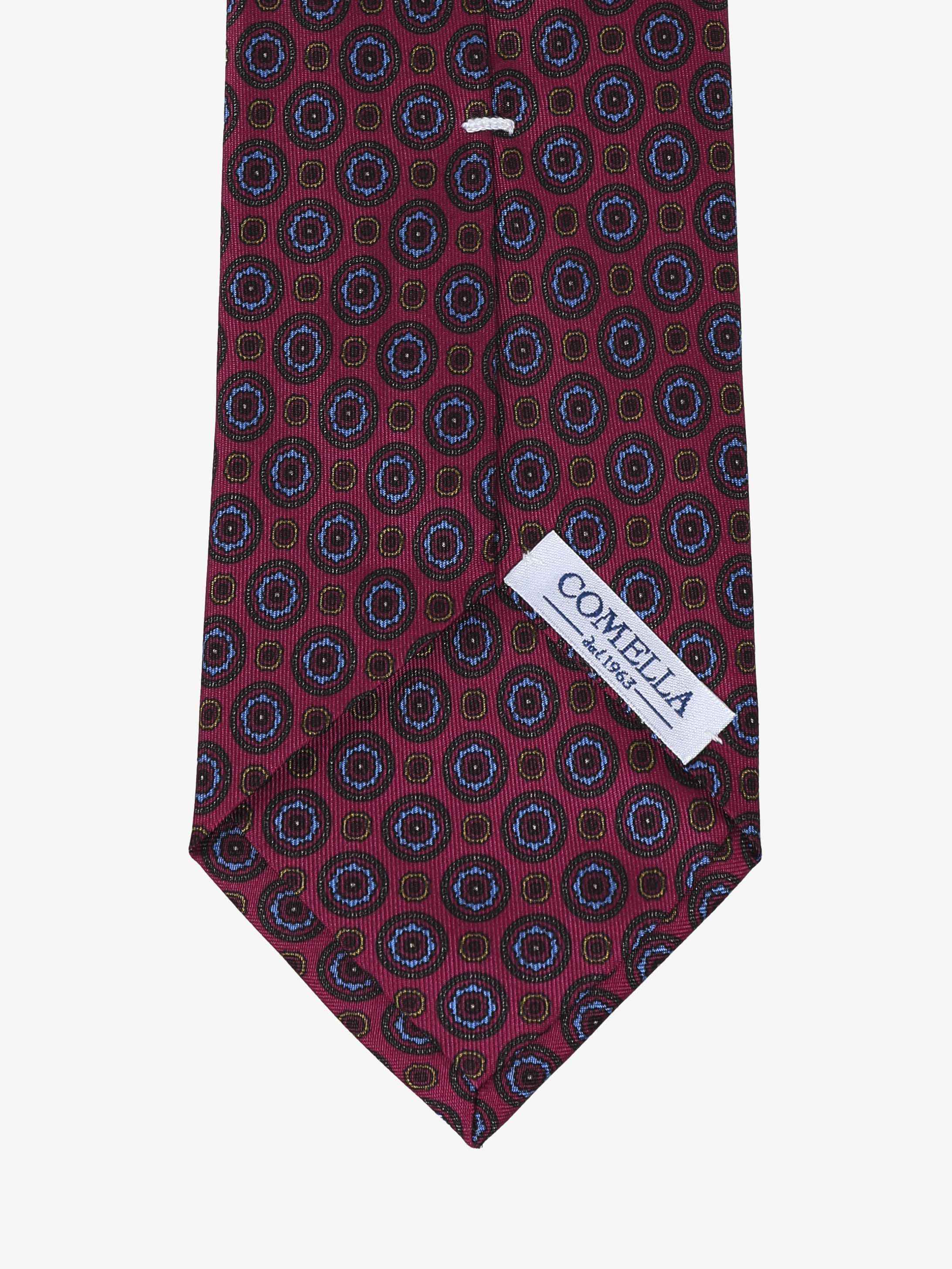 Cravatta con fantasia - Rossa
