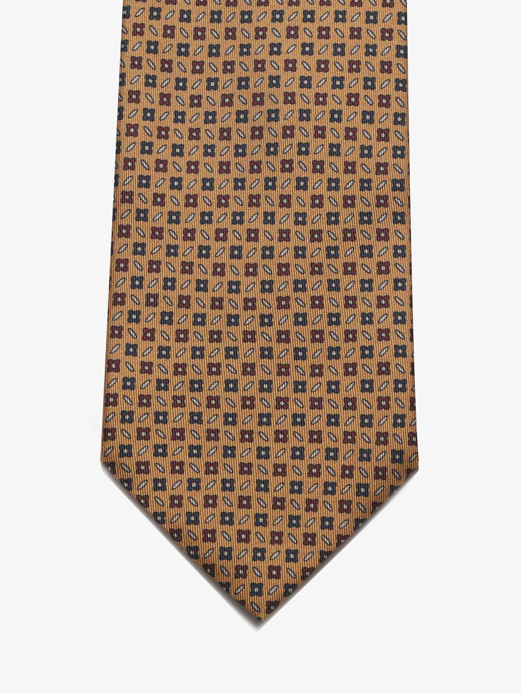 Cravatta con fantasia - Arancione - Comella Sartoria