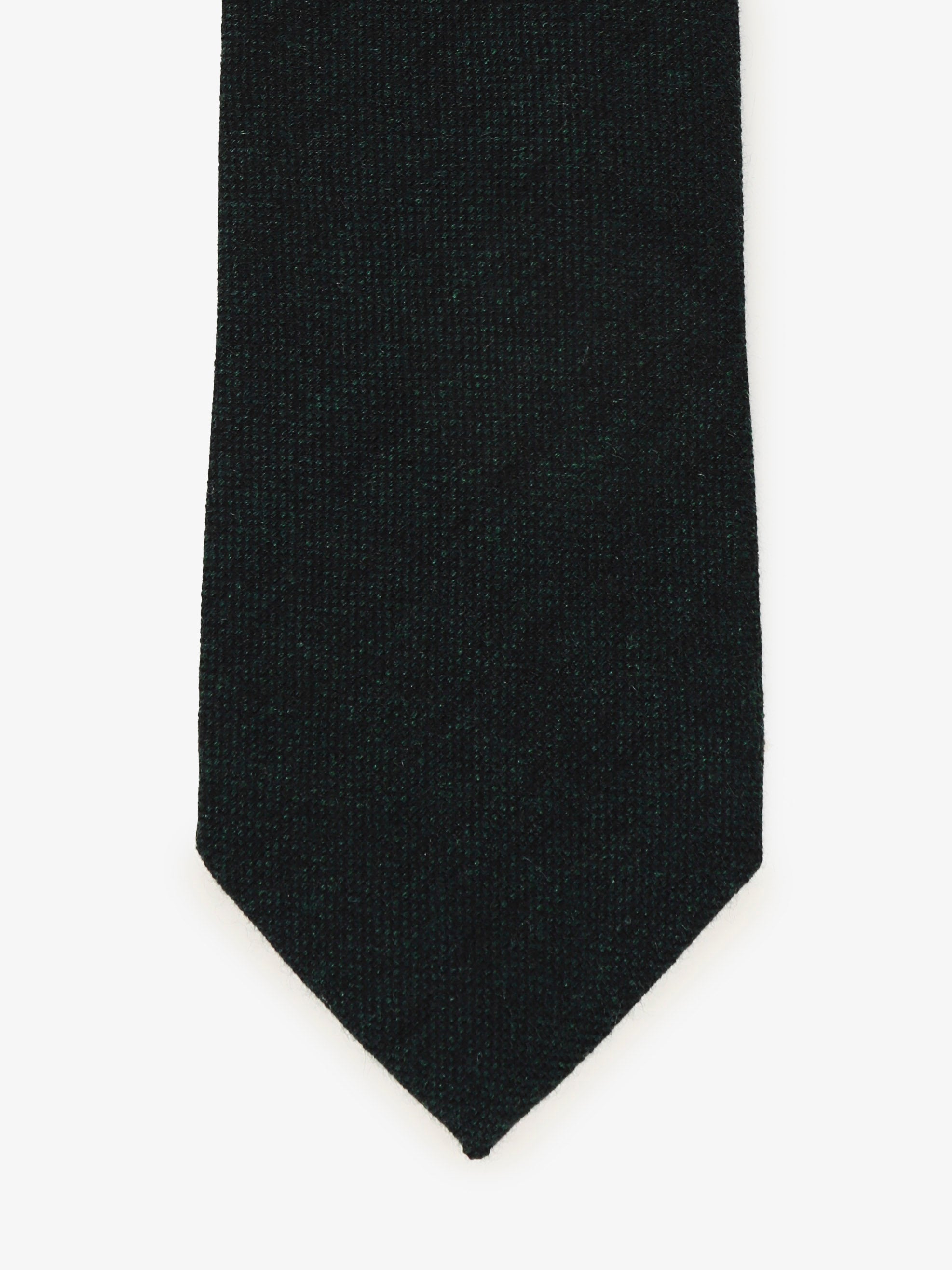 Cravatta in Cashmere - Nera & Verde