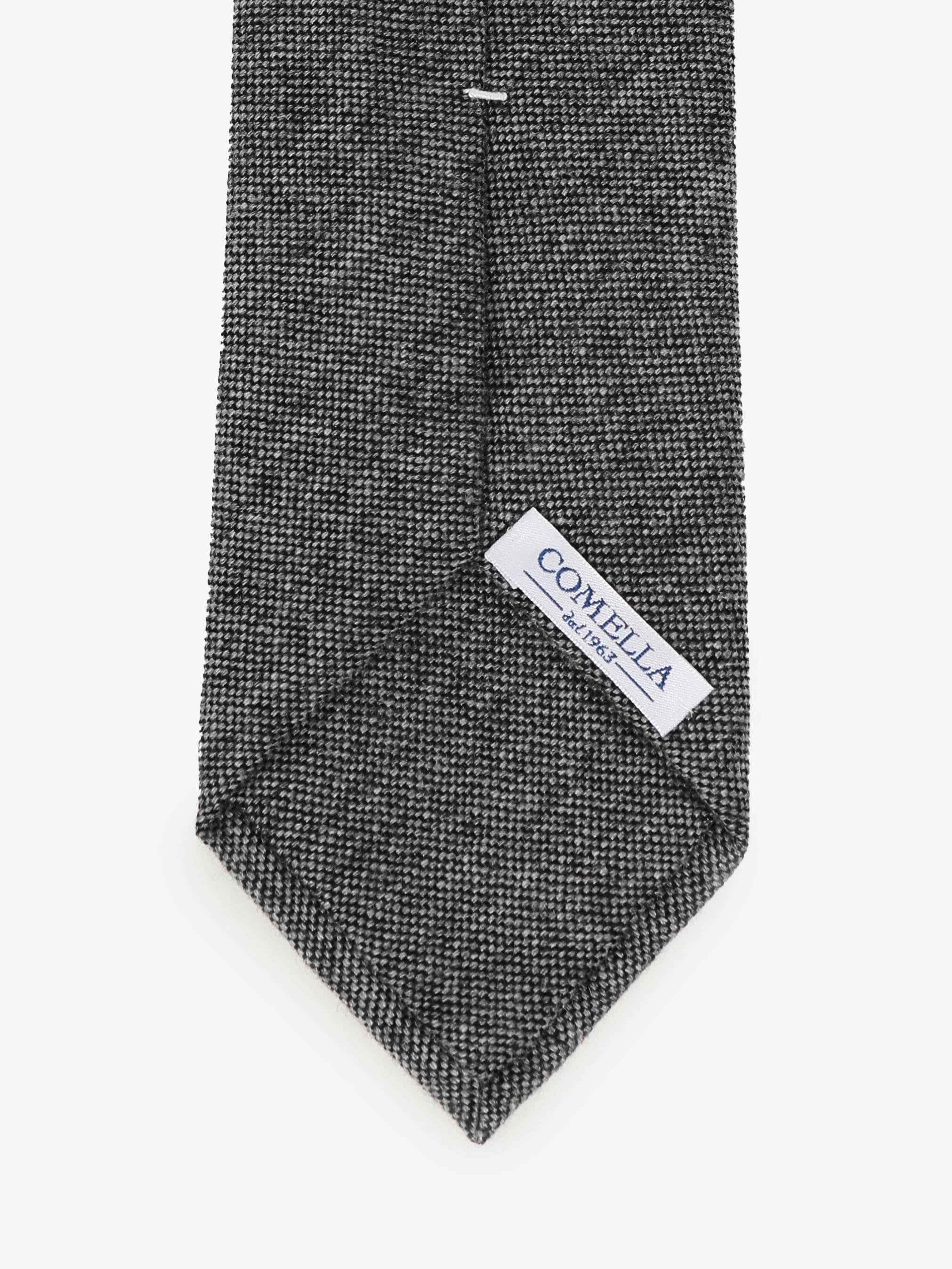 Cravatta in Cashmere - Grigia - Comella Sartoria