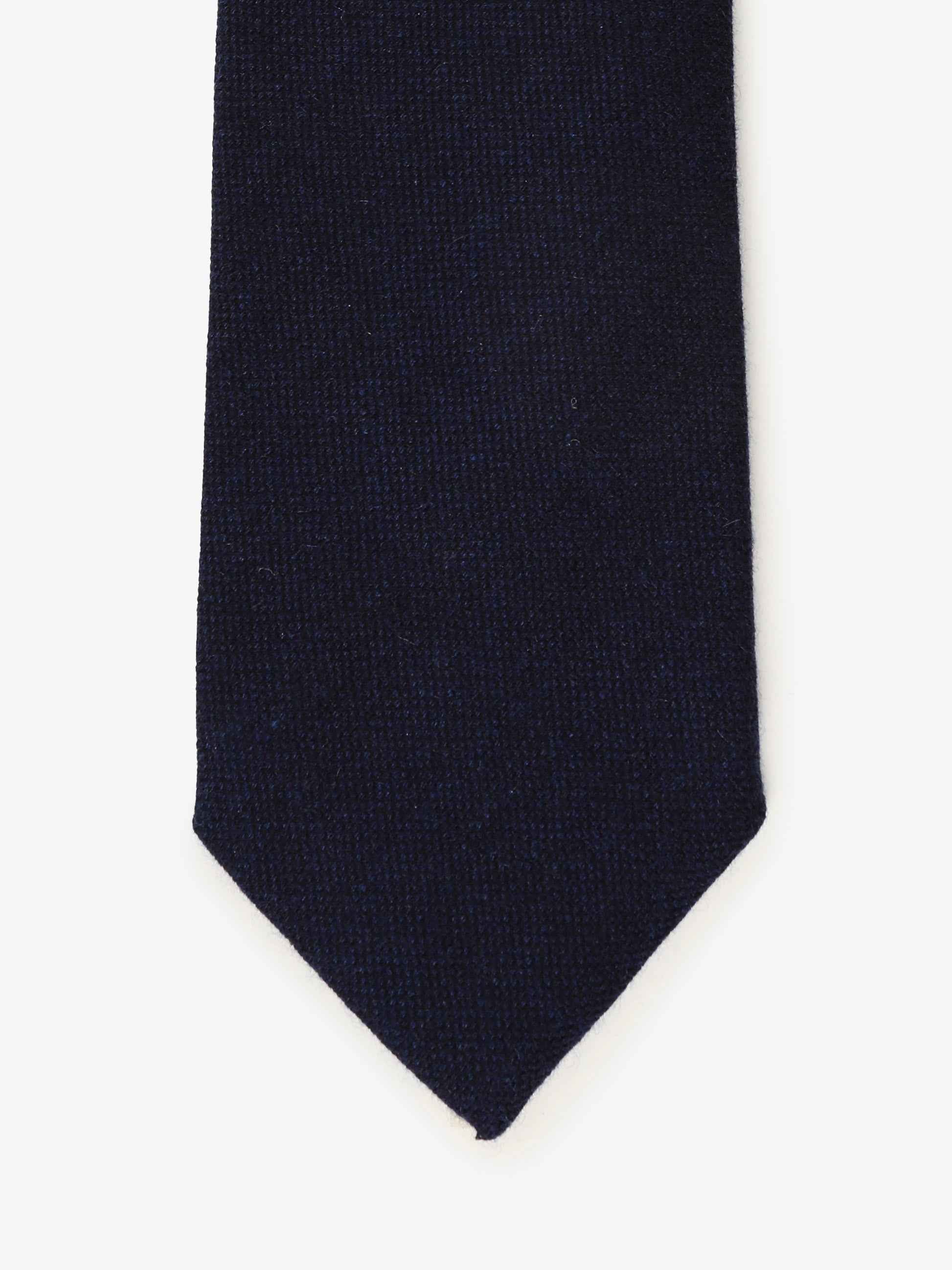 Cravatta in Cashmere - Blu Scura - Comella Sartoria