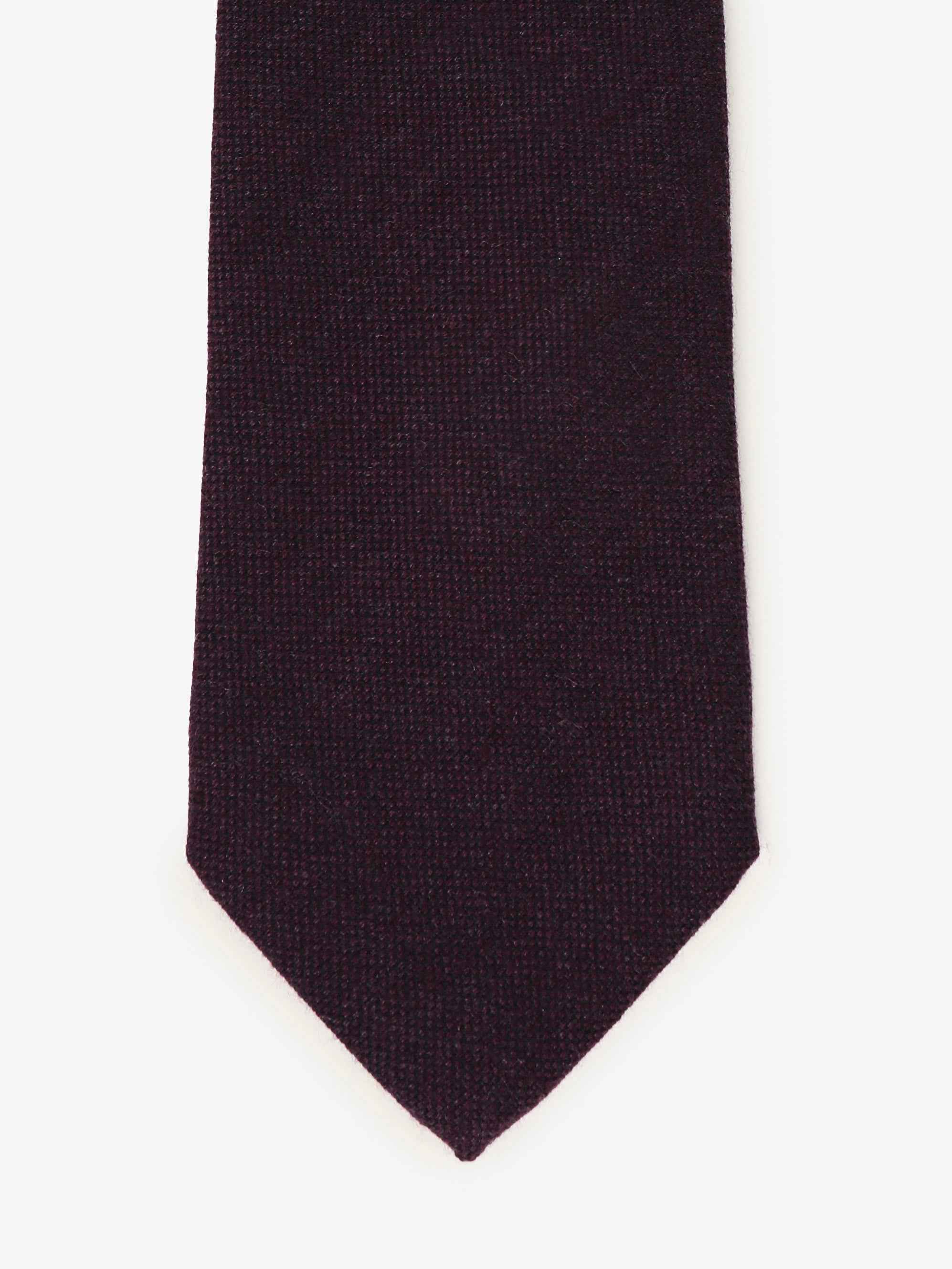 Cravatta in Cashmere - Bordeaux - Comella Sartoria