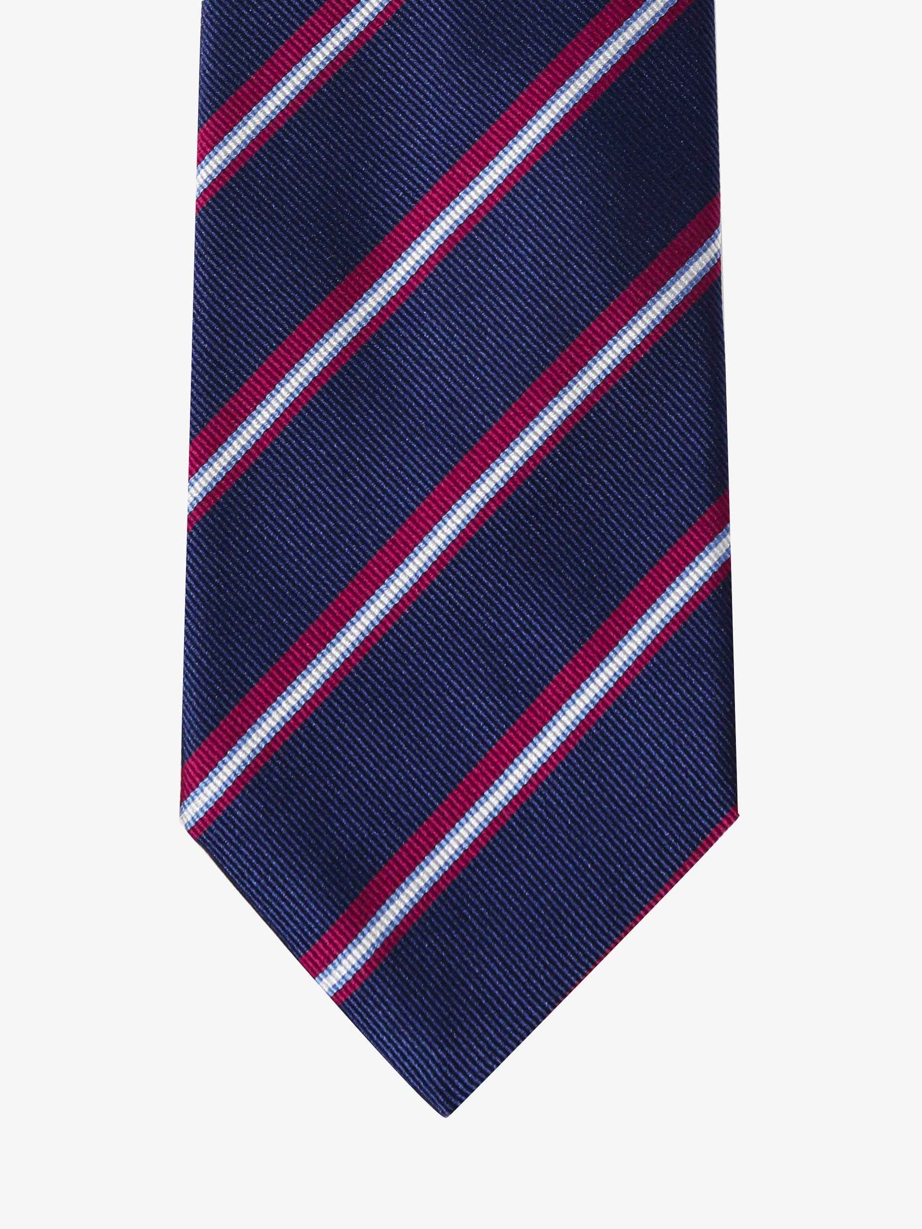 Cravatta Sartoriale - Blu, Rossa & Azzurra - Comella Sartoria