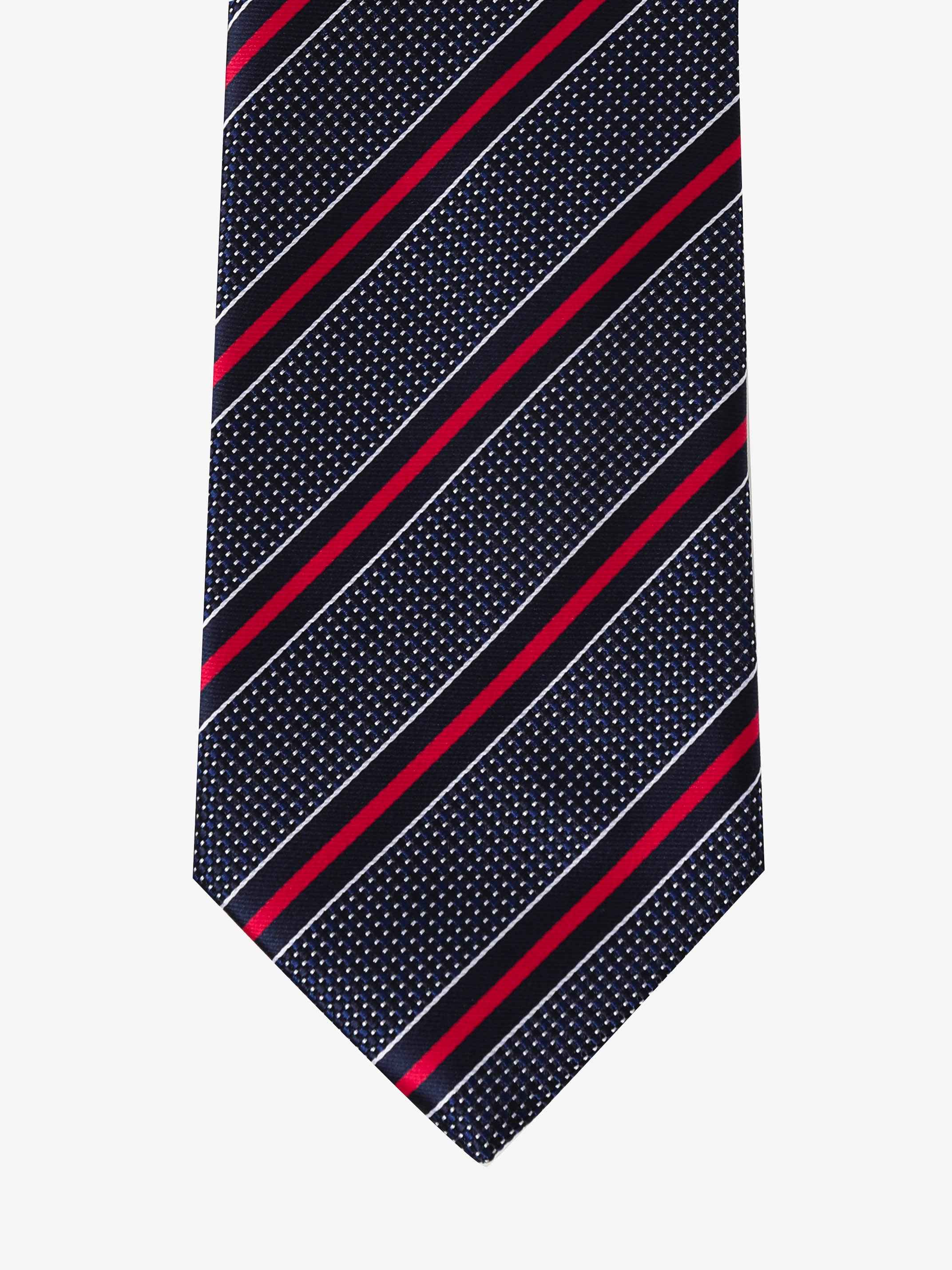 Cravatta Sartoriale - Blu & Rossa - Comella Sartoria