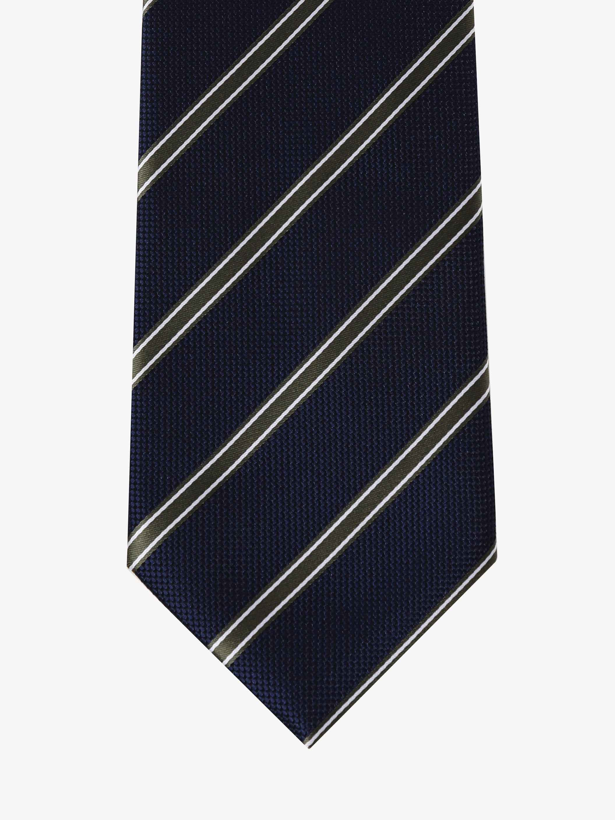 Cravatta Sartoriale - Blu & Verde - Comella Sartoria