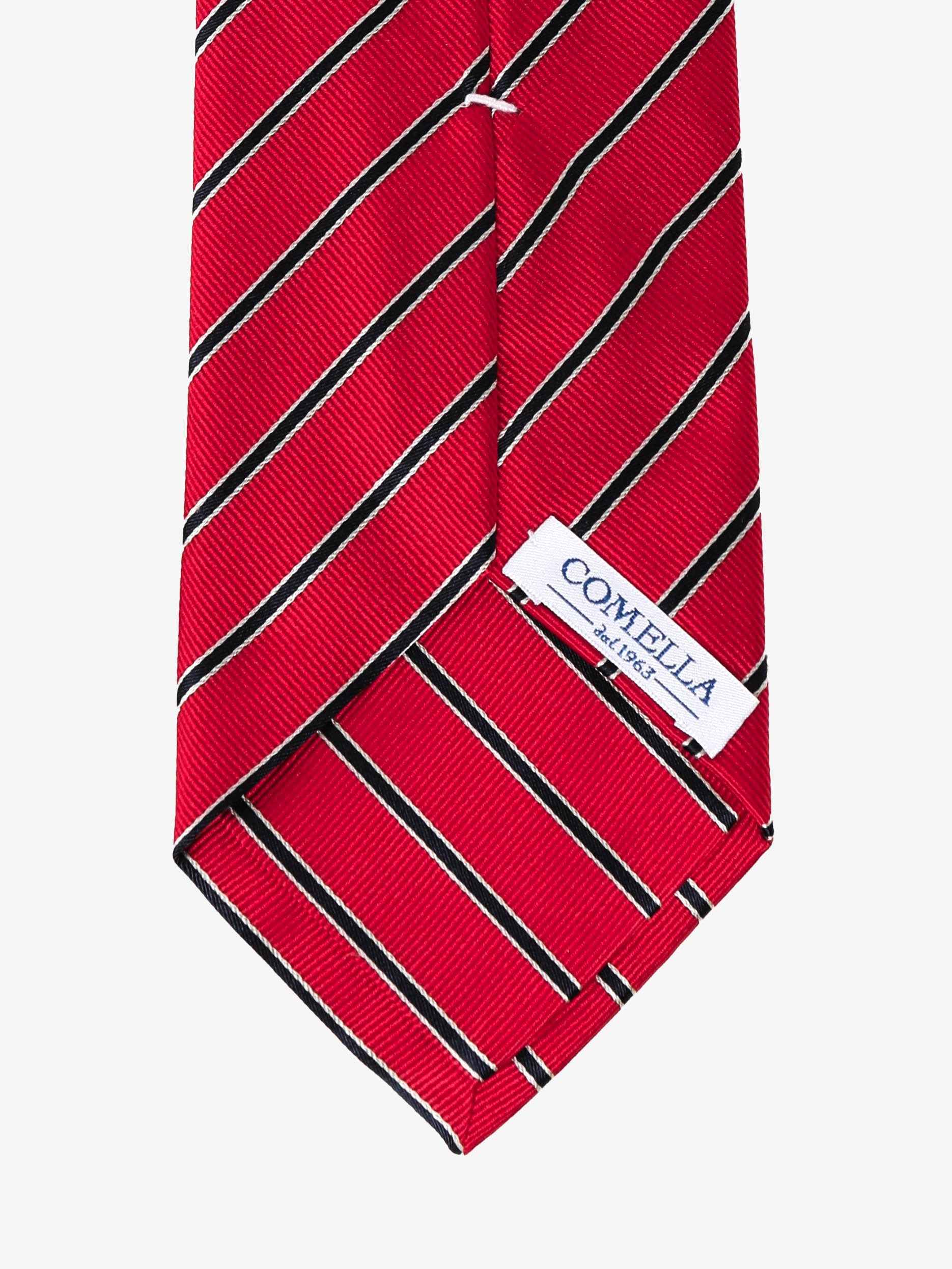 Cravatta Sartoriale - Rossa & Blu - Comella Sartoria