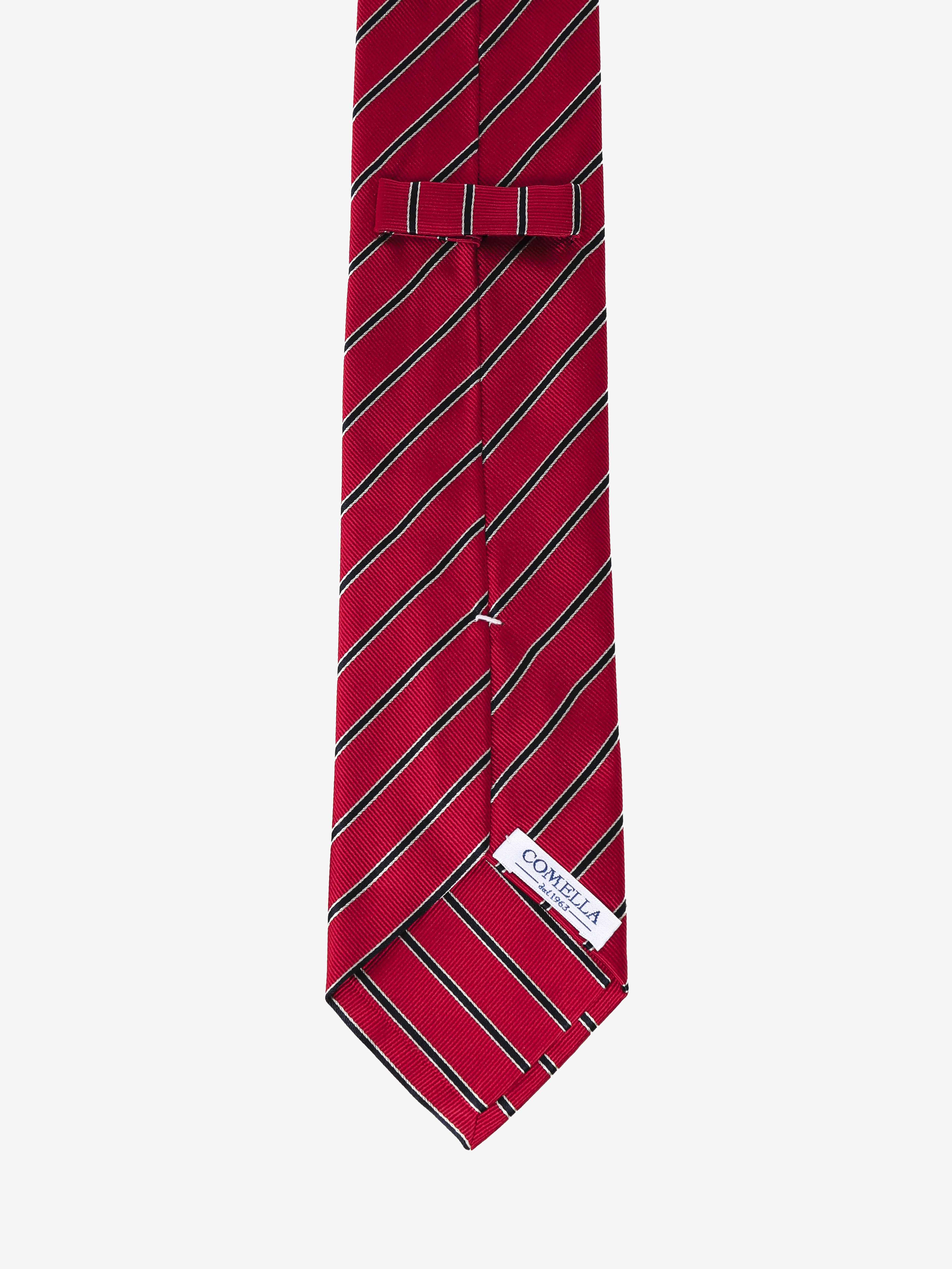 Cravatta Sartoriale - Rossa & Blu