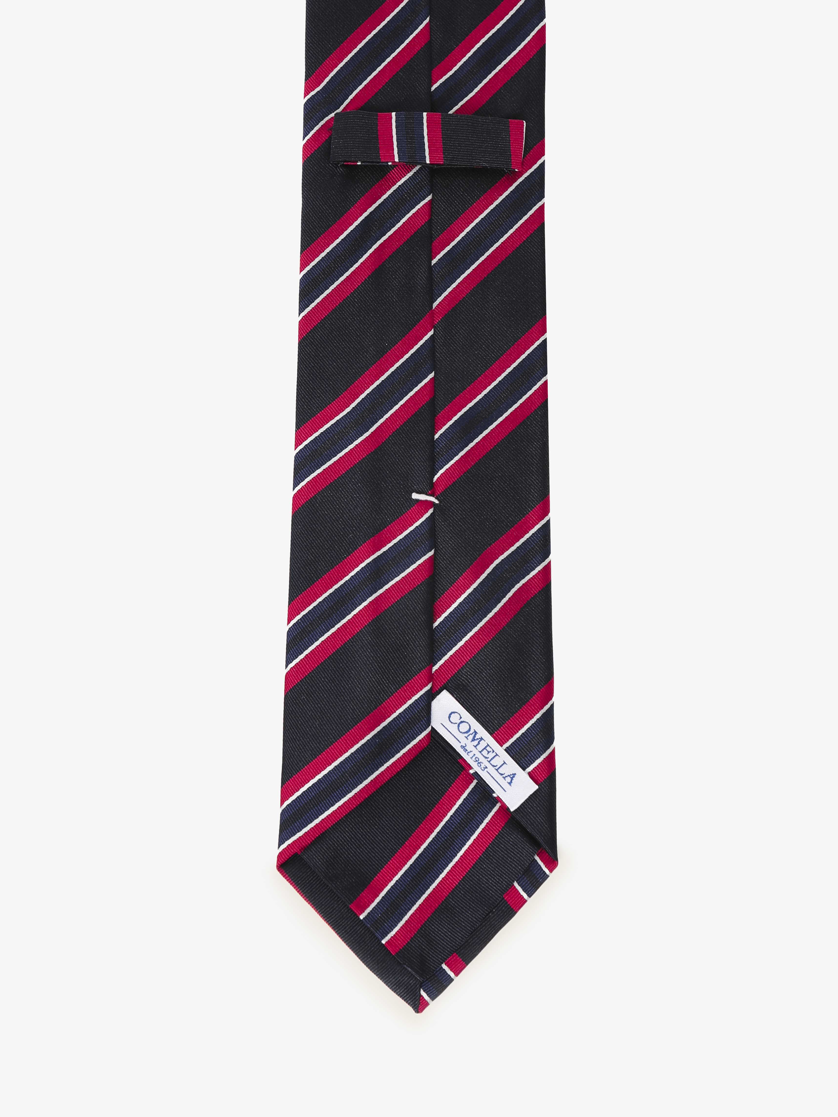 Cravatta a Strisce - Rossa & Blu
