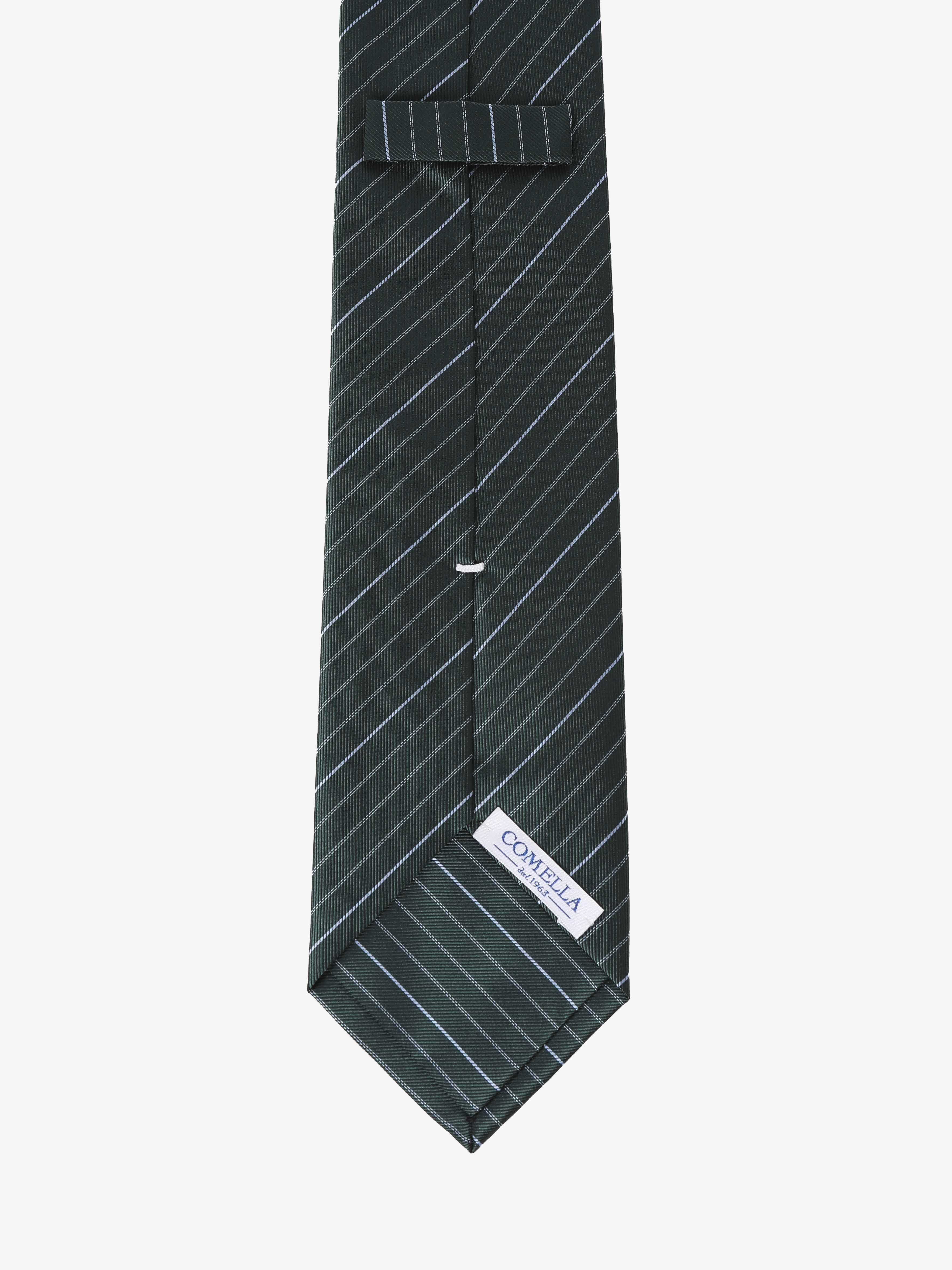 Cravatta a Strisce - Verde & Azzurra