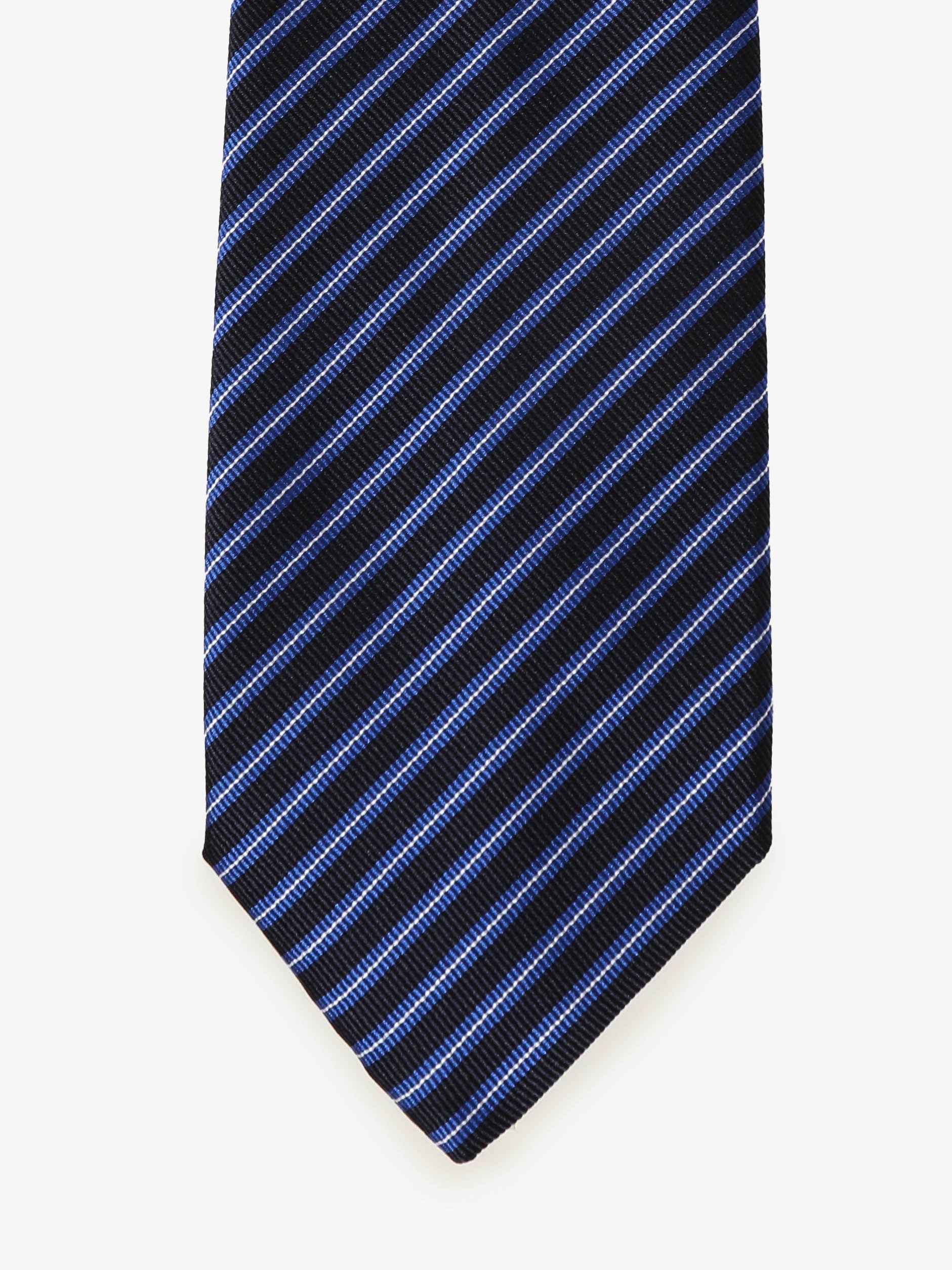 Cravatta a Strisce - Blu - Comella Sartoria