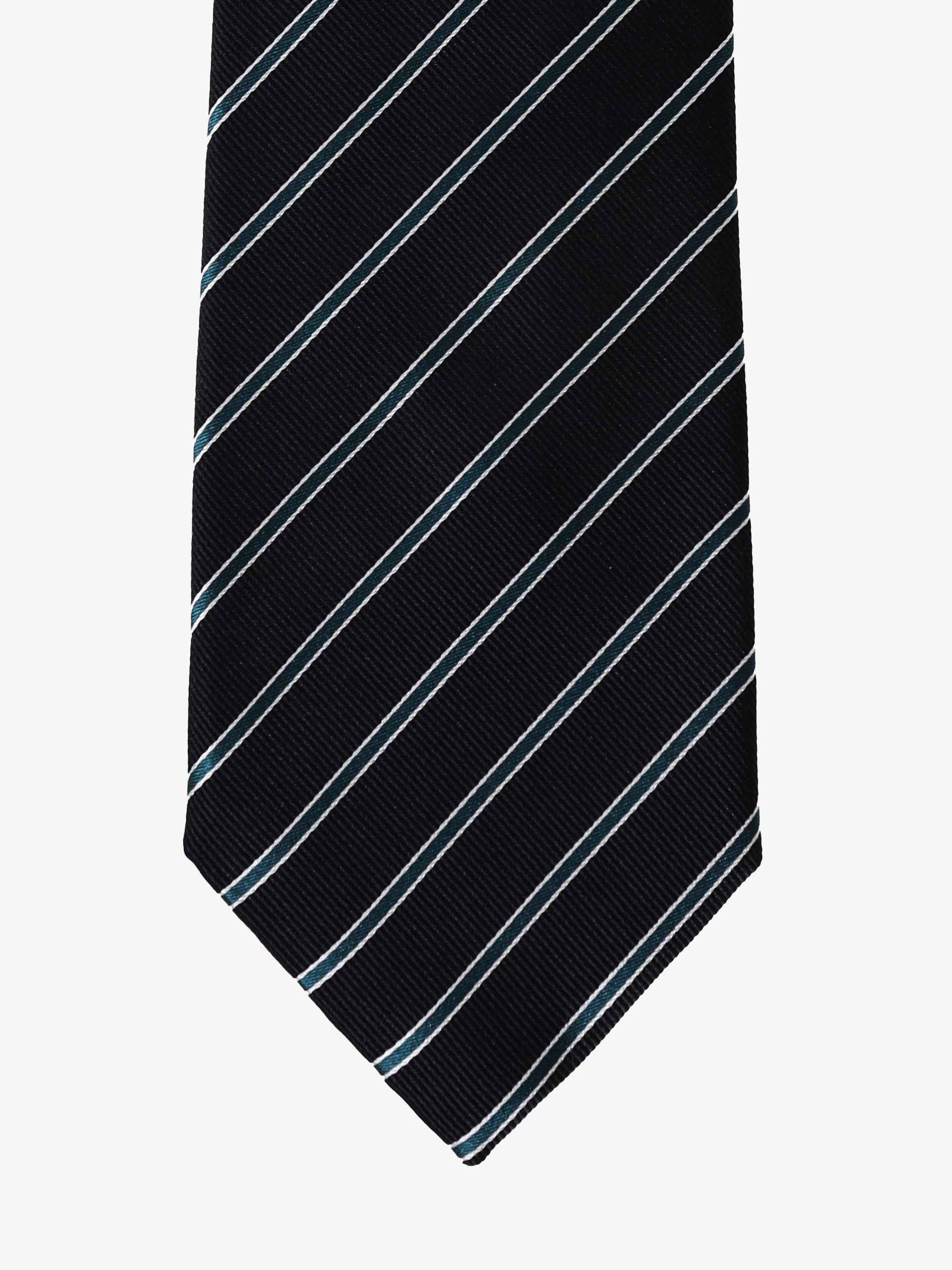 Cravatta a Strisce - Blu - Comella Sartoria