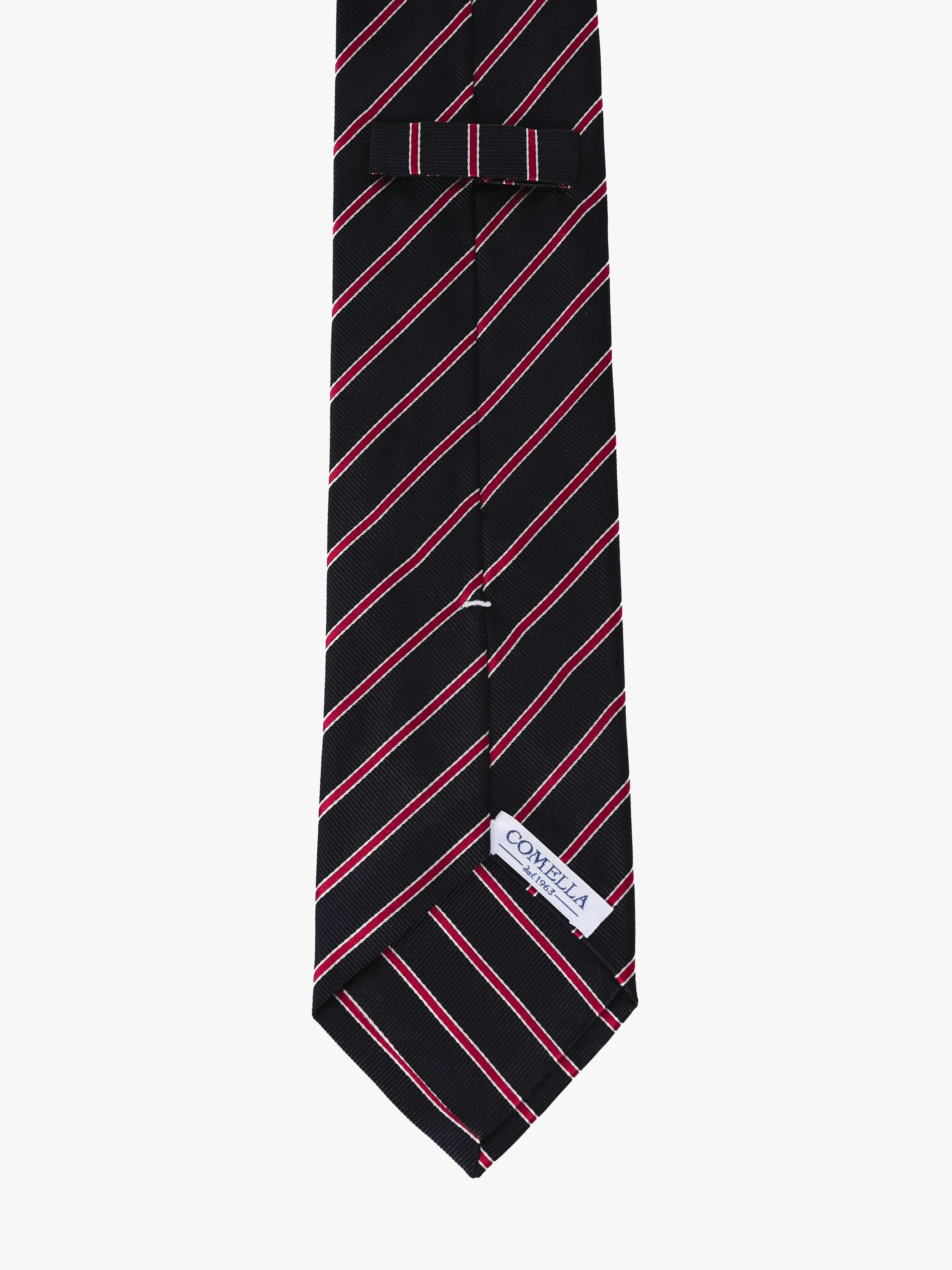 Cravatta a Strisce - Rossa & Blu