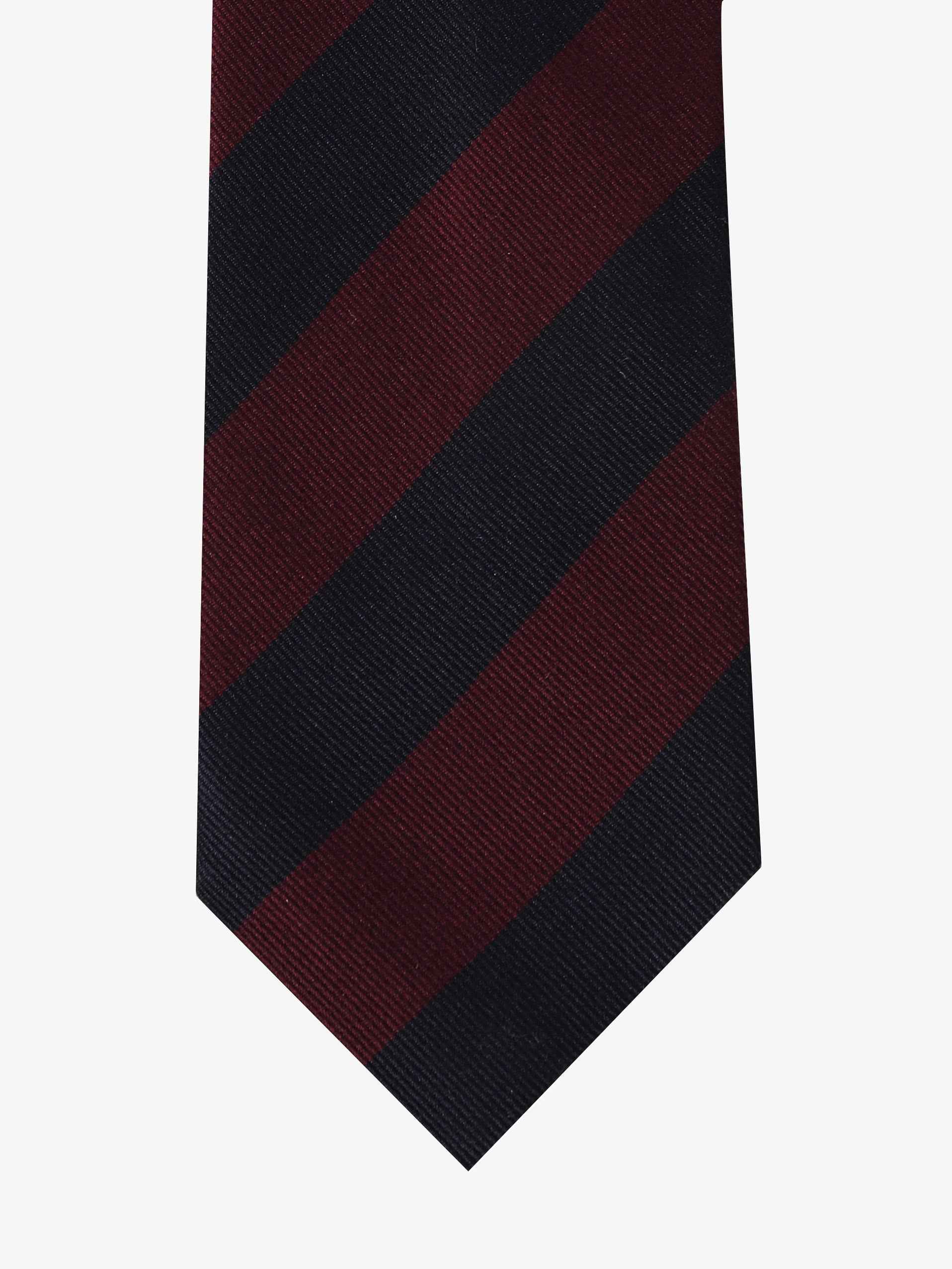 Cravatta a Strisce - Blu & Rossa - Comella Sartoria