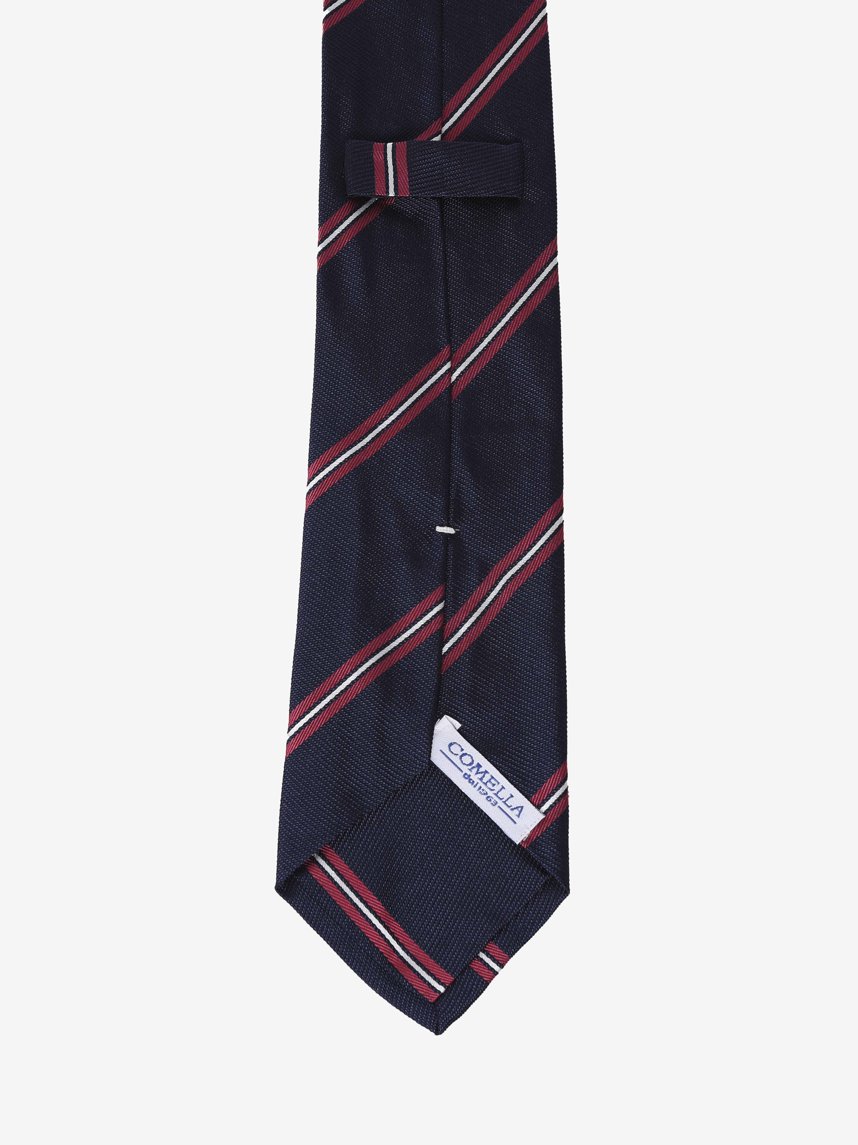 Cravatta a Strisce - Blu & Rossa