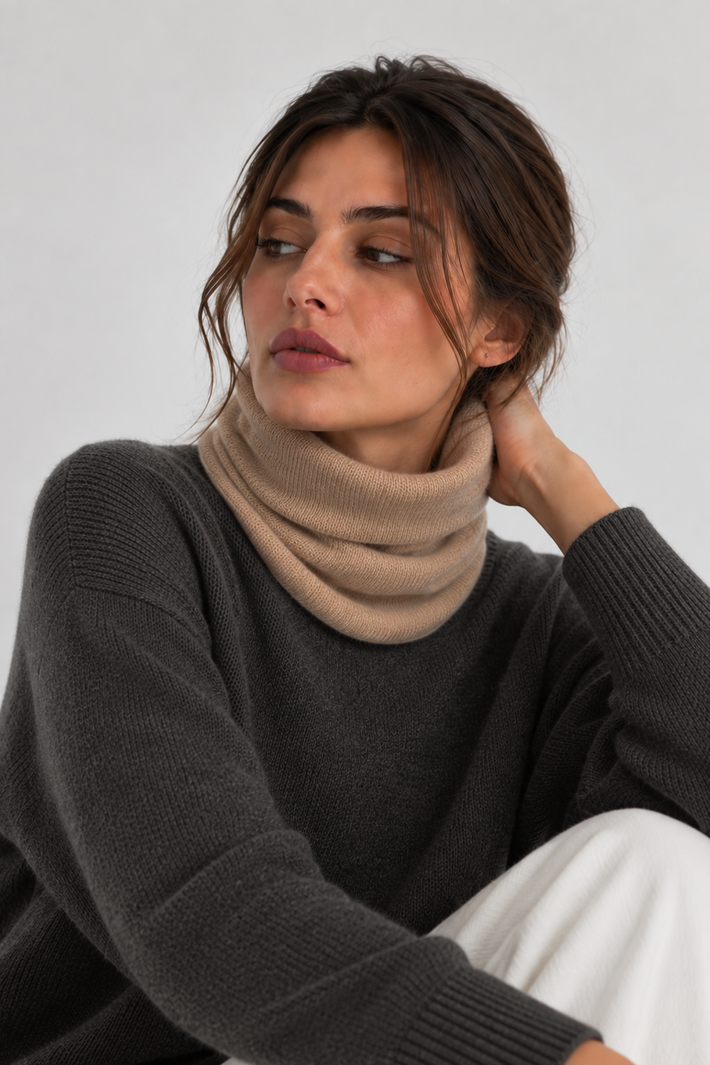 Collo 100% Cashmere - Cammello - Comella Sartoria