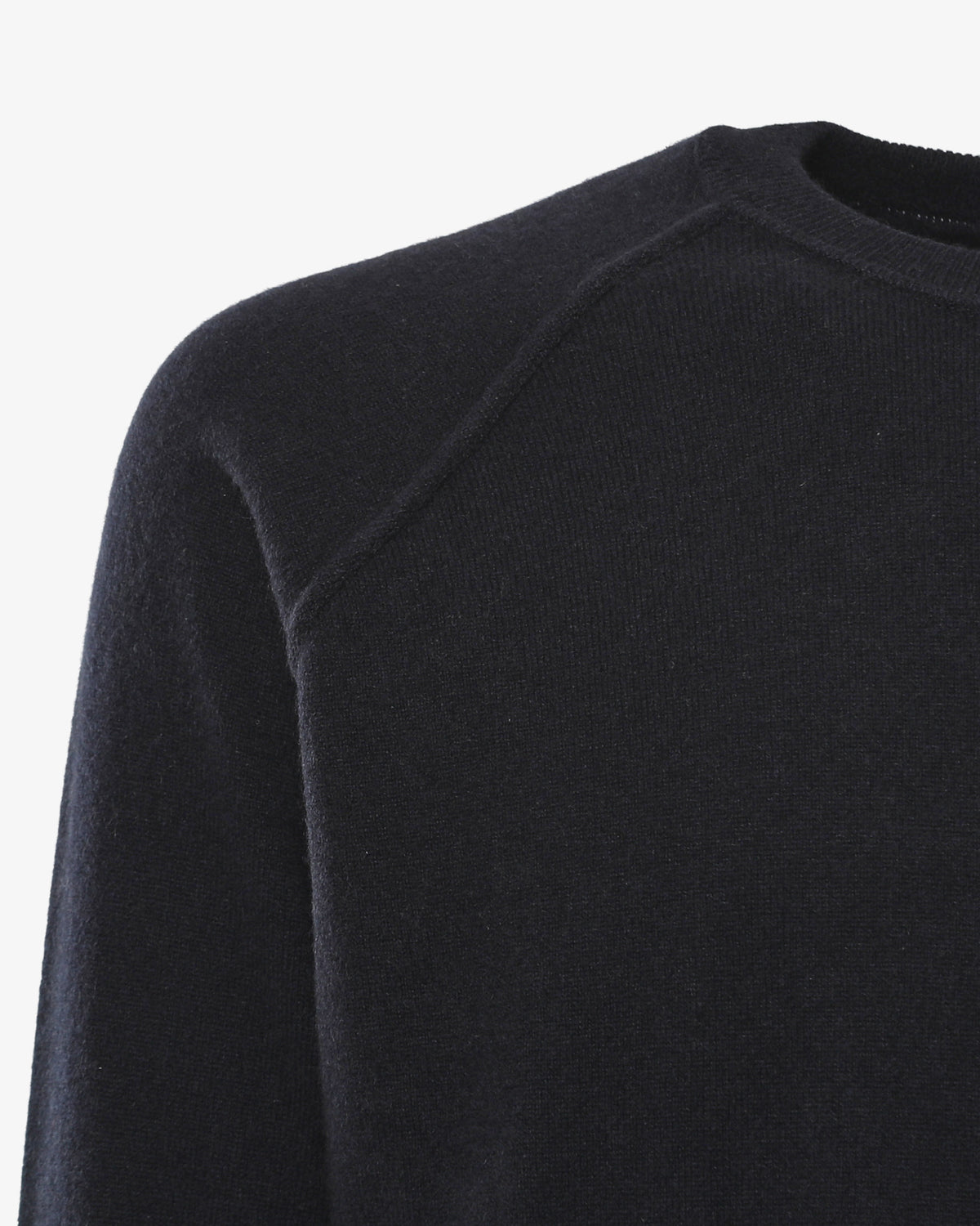 Girocollo taglio felpa in cashmere - Comella Sartoria
