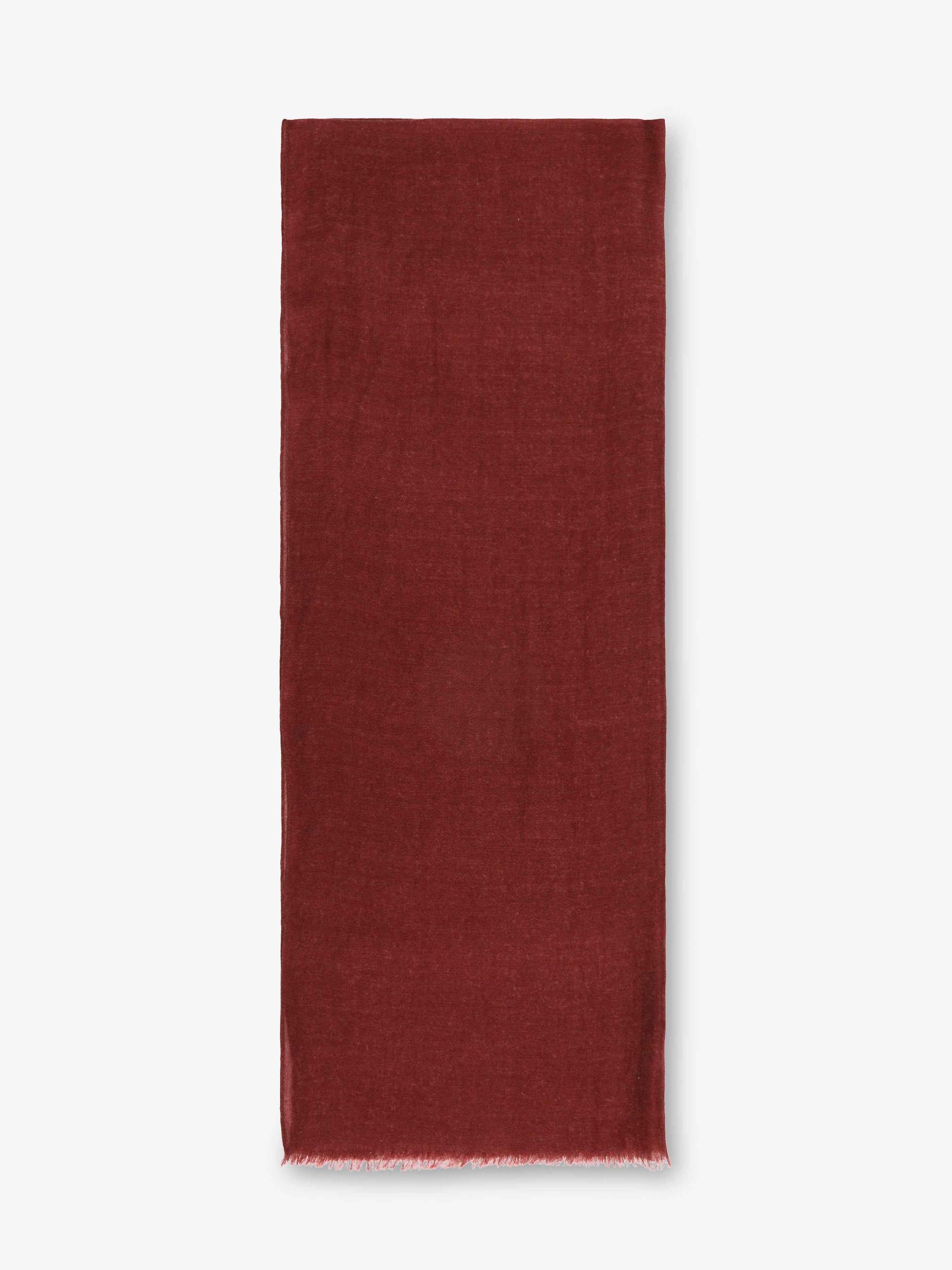 Sciarpa Cashmere 100% Mongolia - Rossa