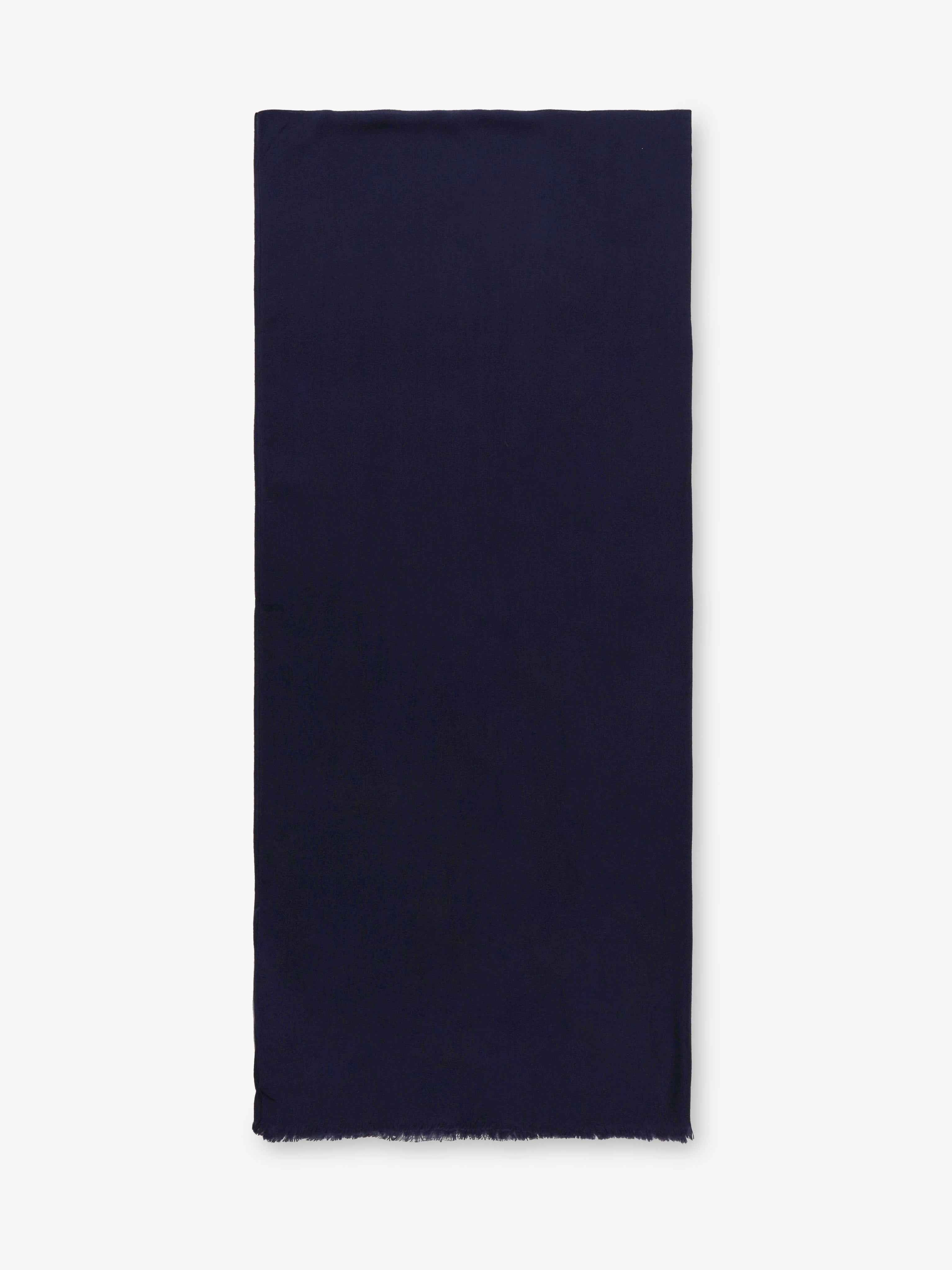 Sciarpa Misto Cashmere - Blu