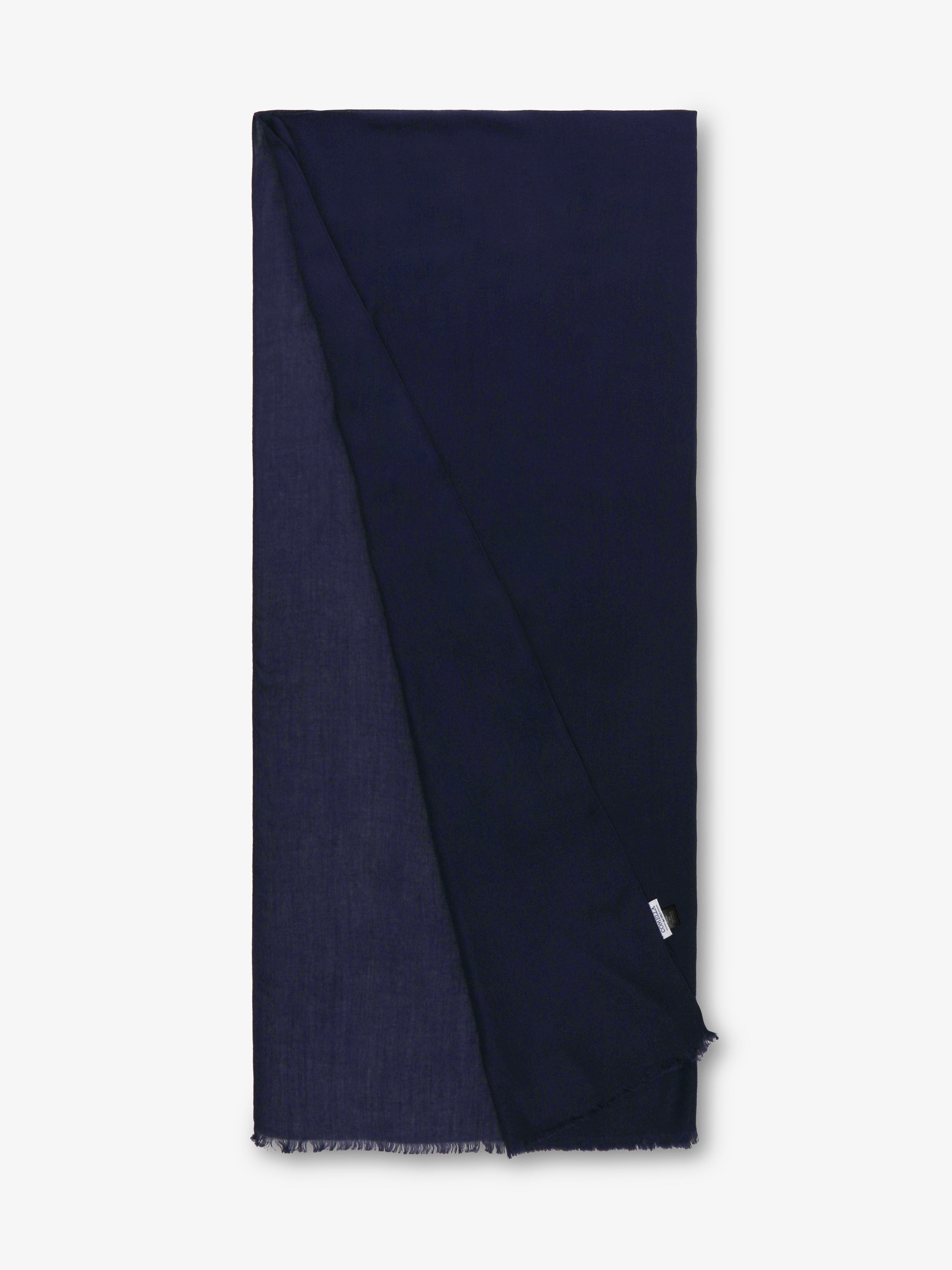 Sciarpa in Lino - Blu