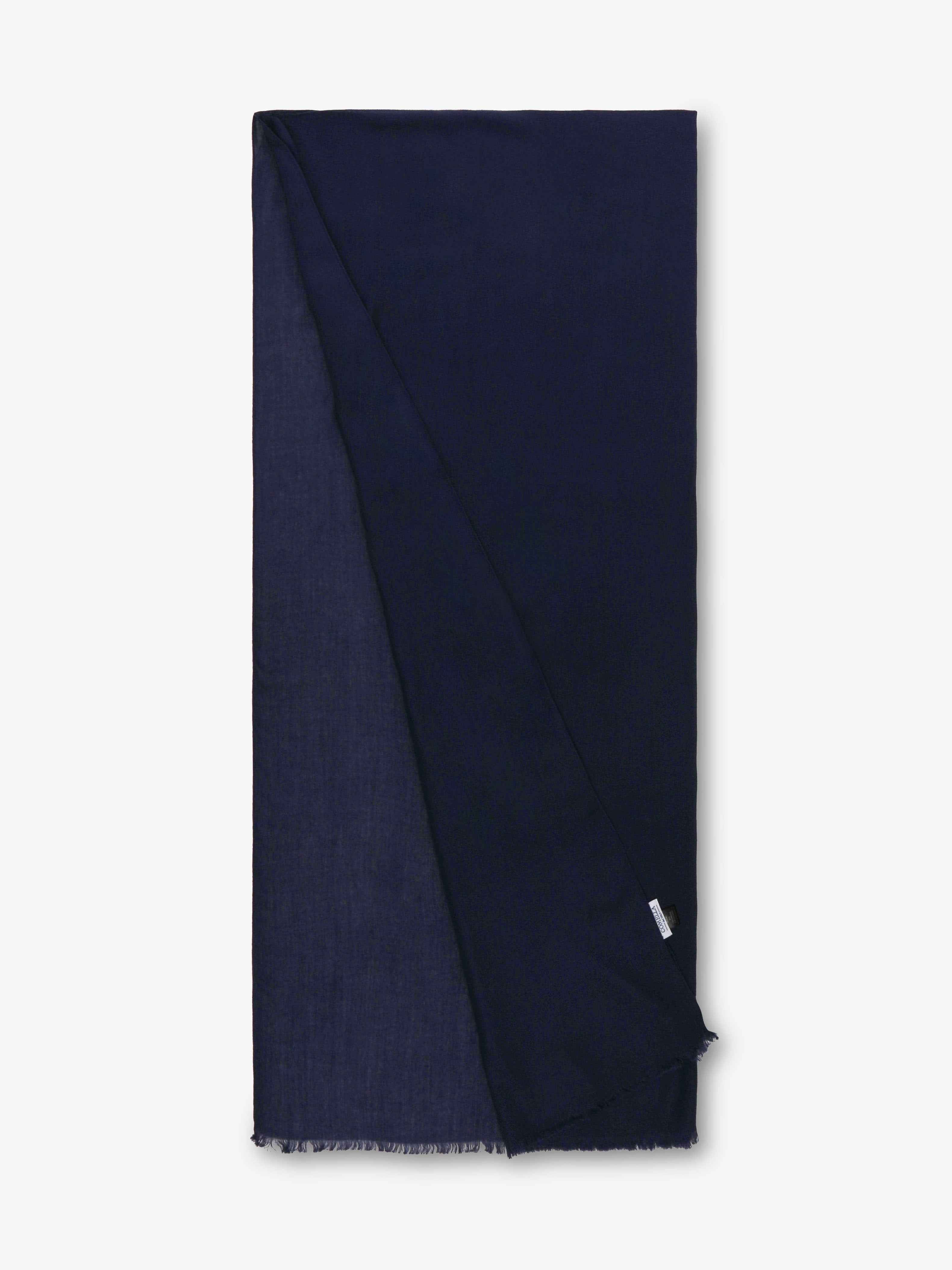 Sciarpa Misto Cashmere - Blu