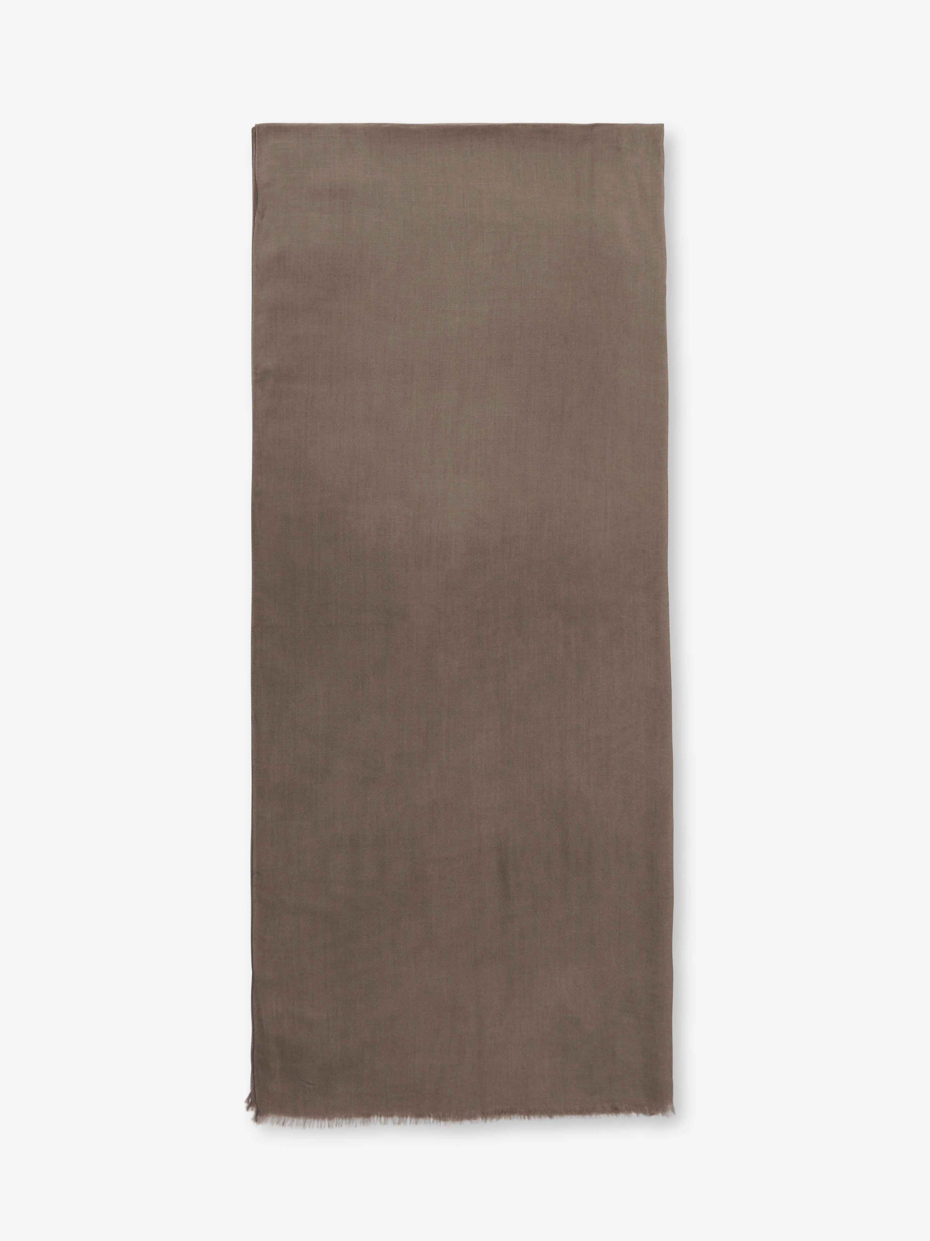 Sciarpa Misto Cashmere - Marrone