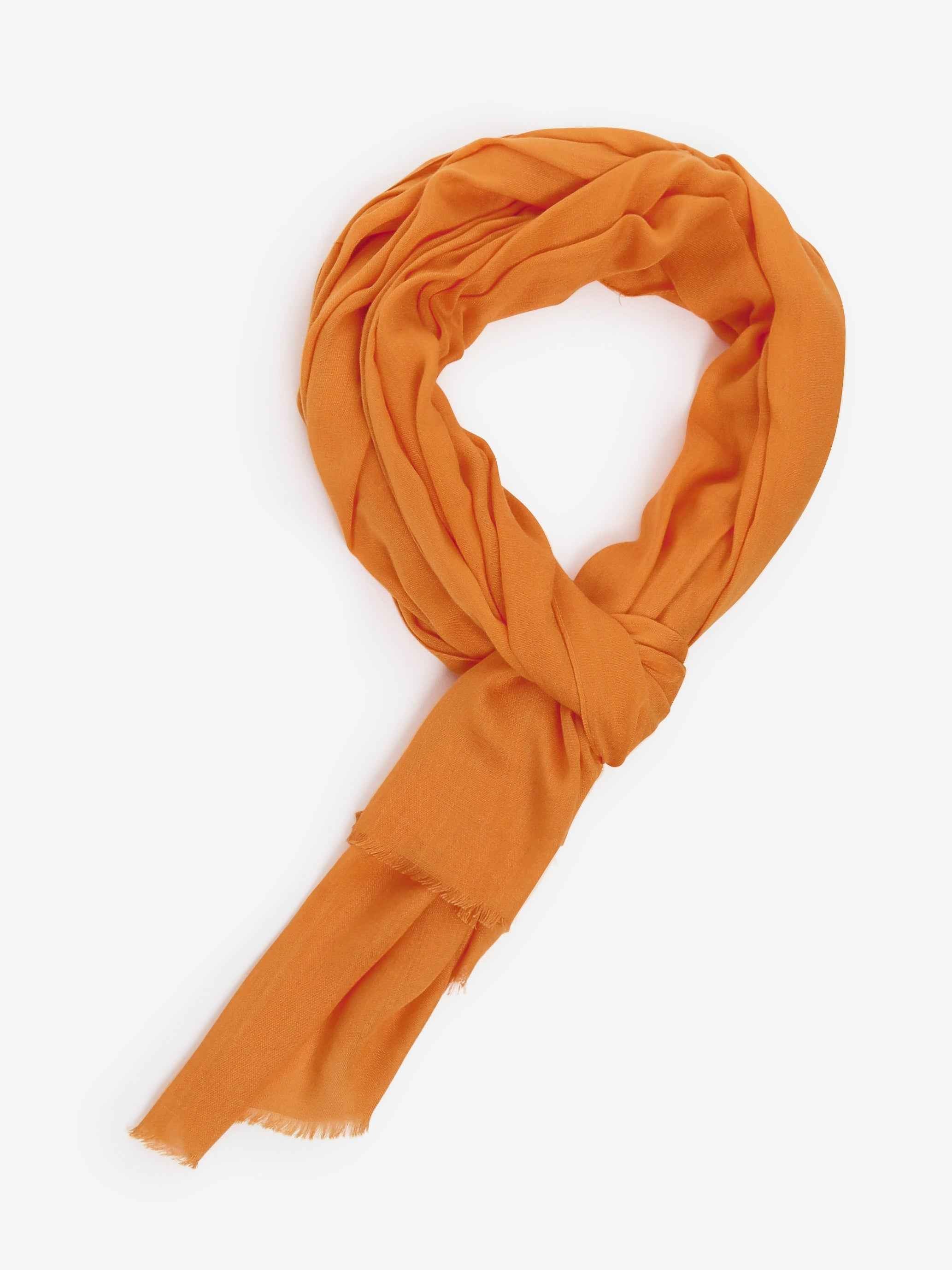 Sciarpa Misto Cashmere - Arancione