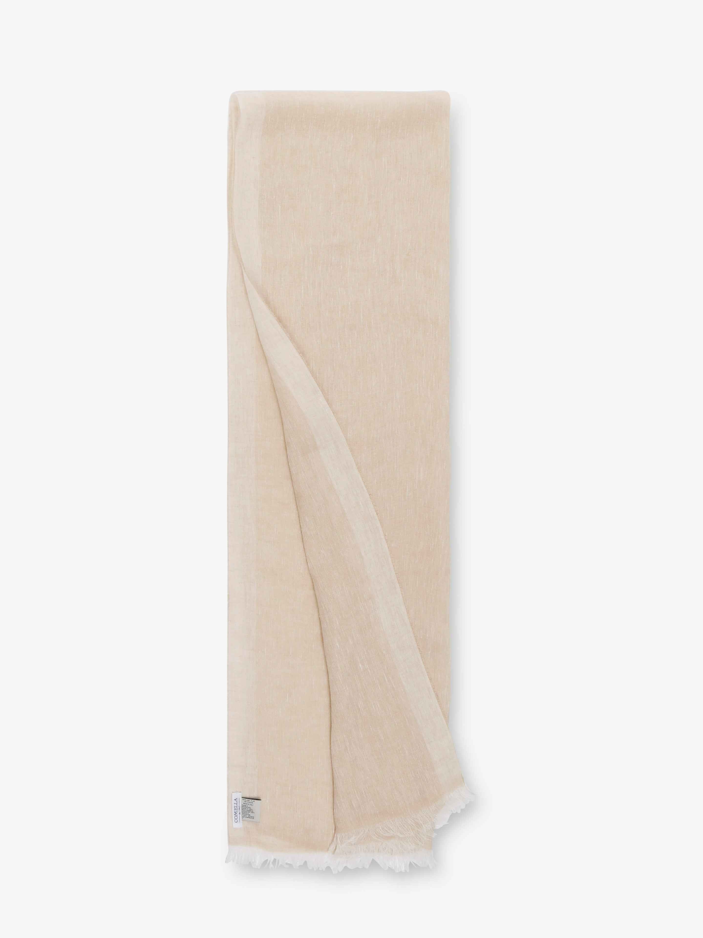 Sciarpa in Lino - Beige