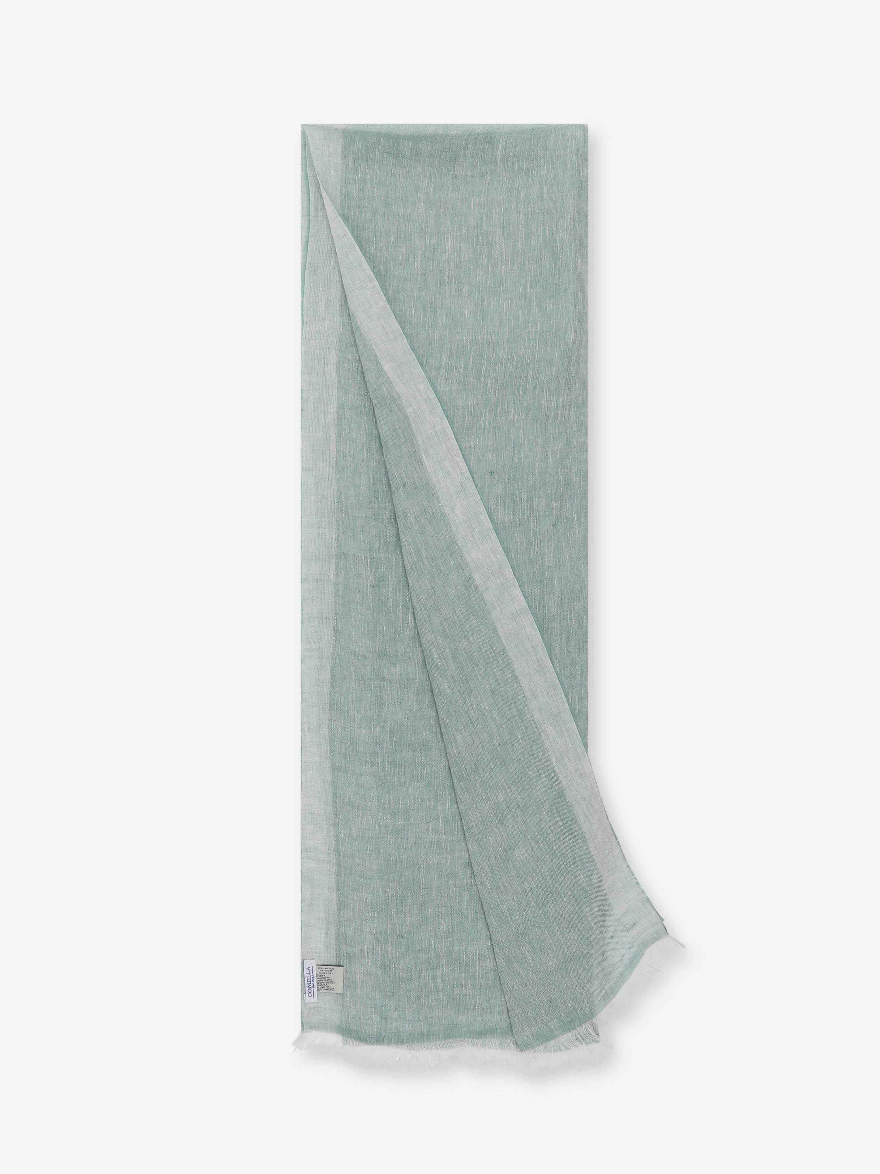 Sciarpa in Lino - Azzurra