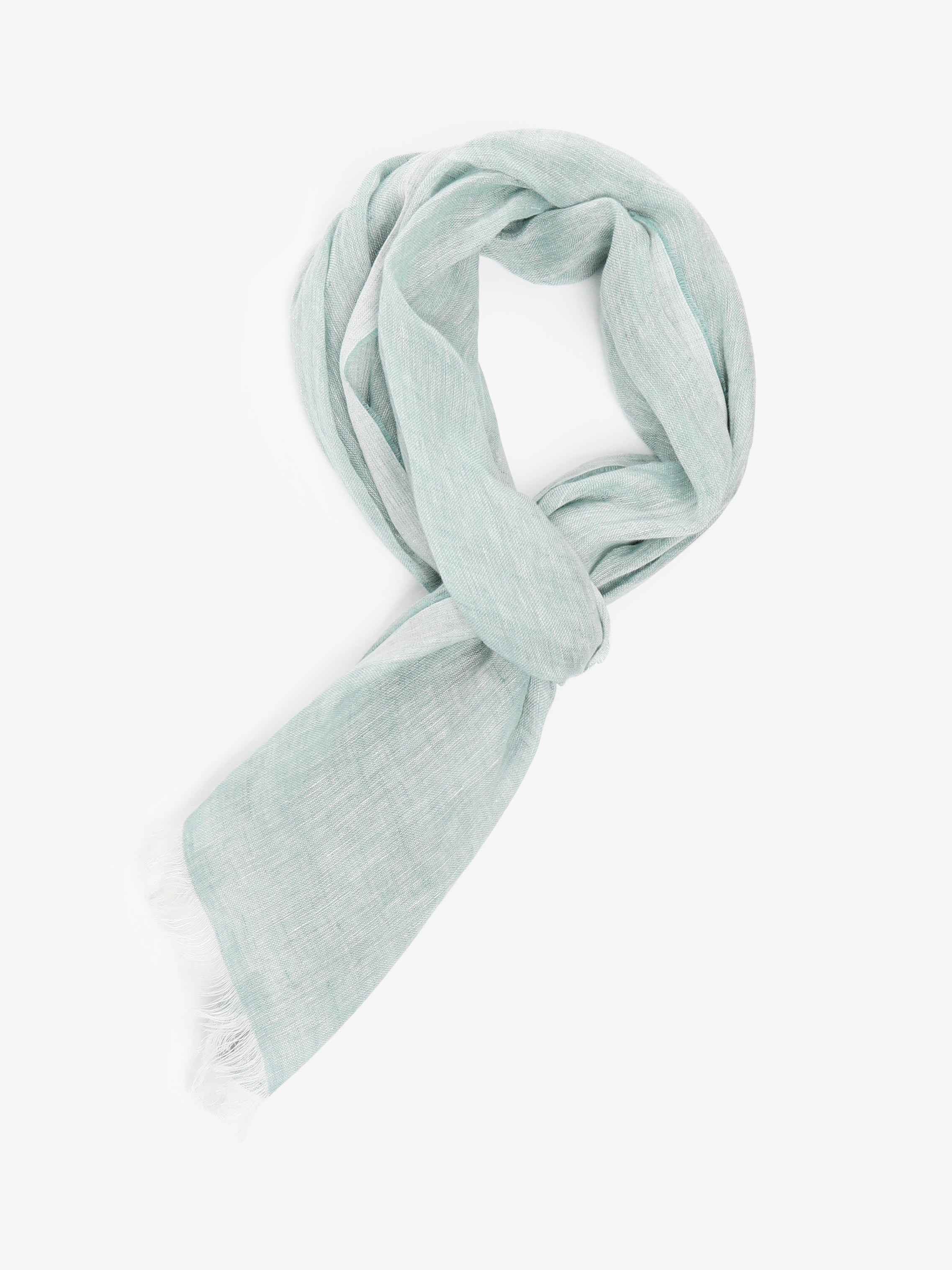 Sciarpa in Lino - Azzurra