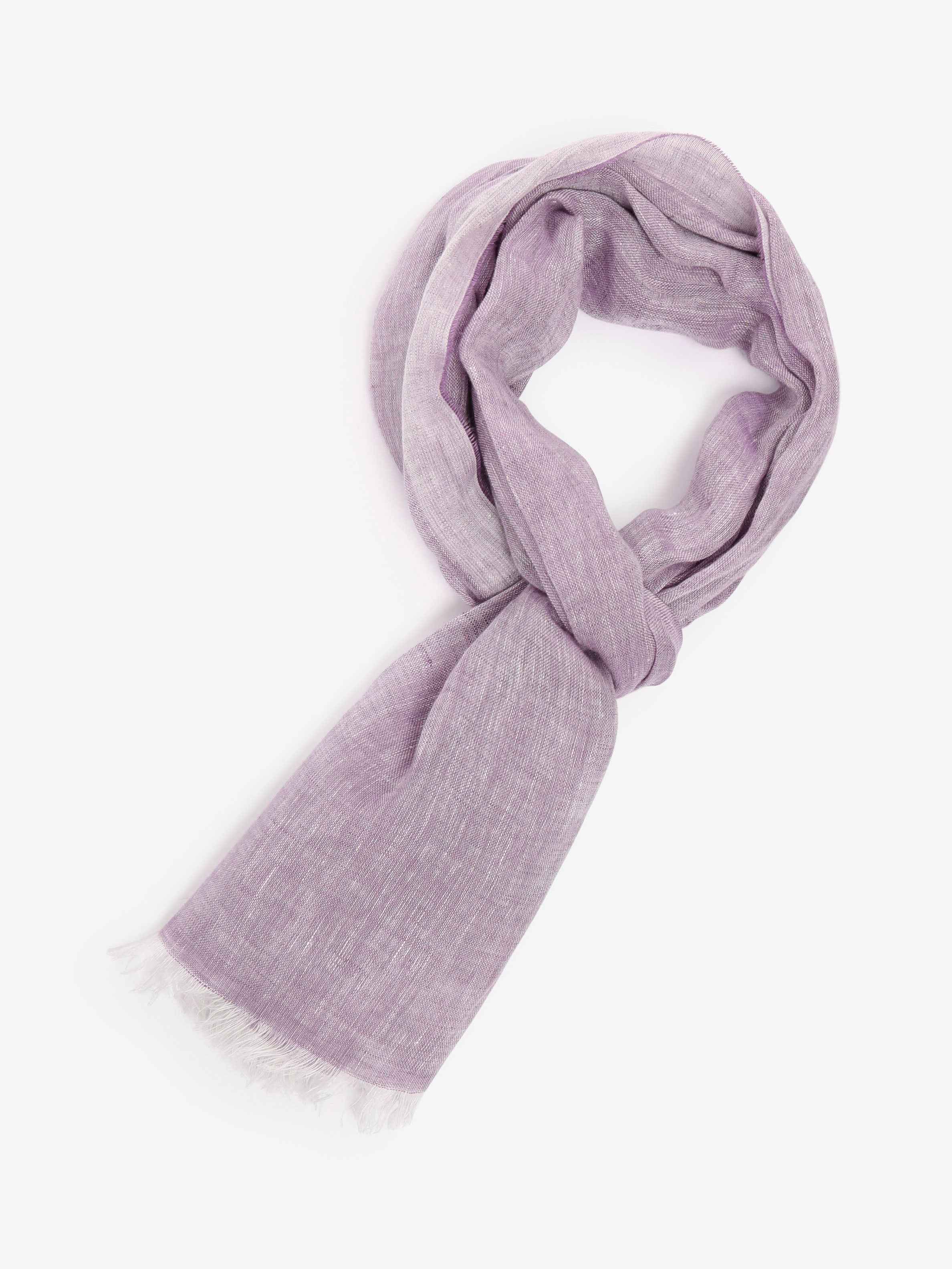 Sciarpa in Lino - Rosa